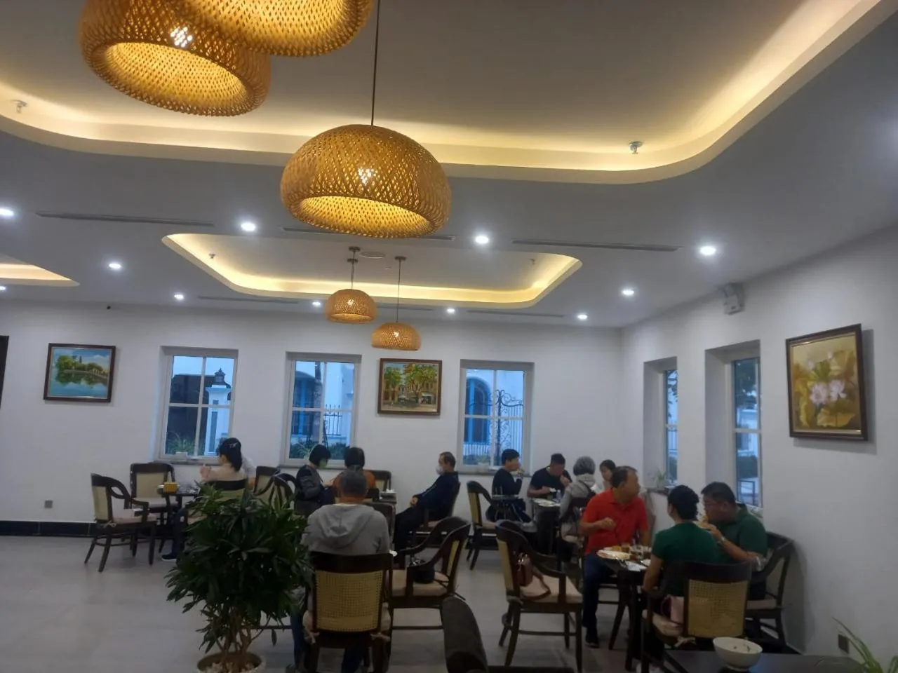 Breakfast in INDOTEL HALONG HOTEL