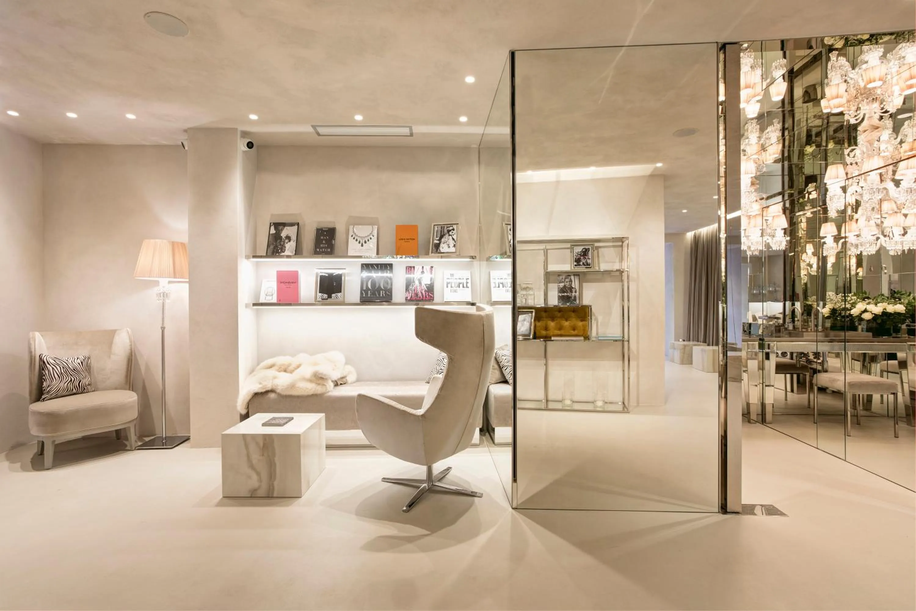 Lobby or reception in Palazzo Nainer