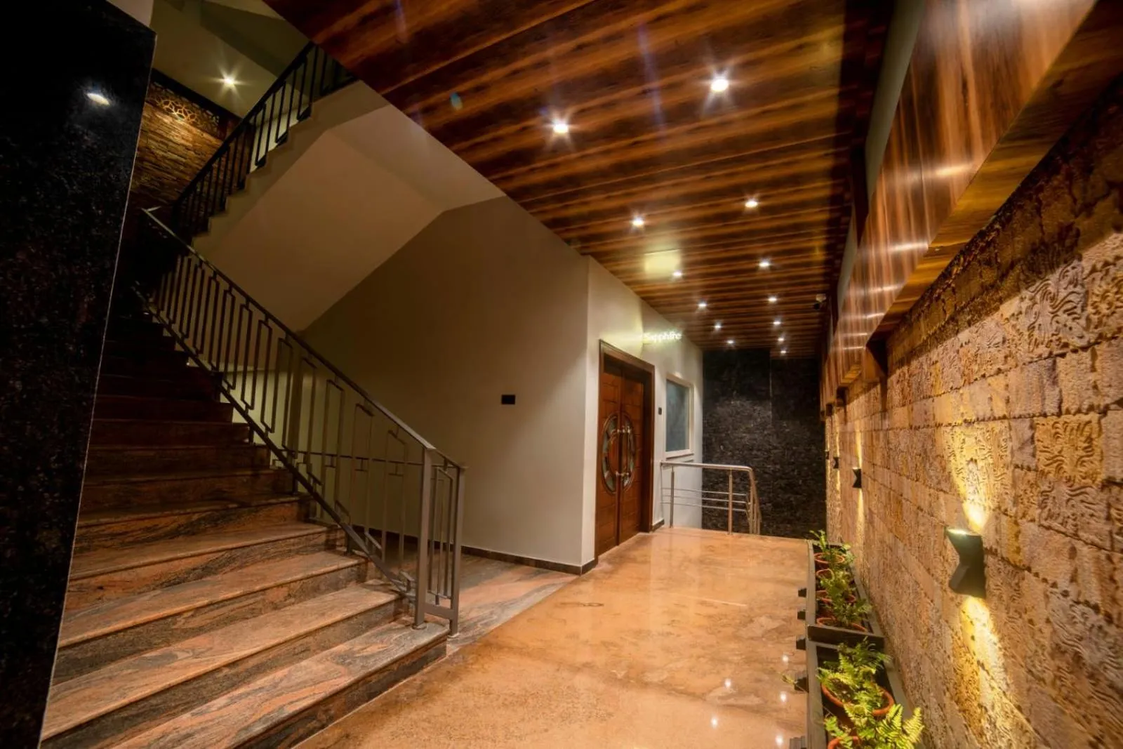 Facade/entrance in The Bliss Hotel