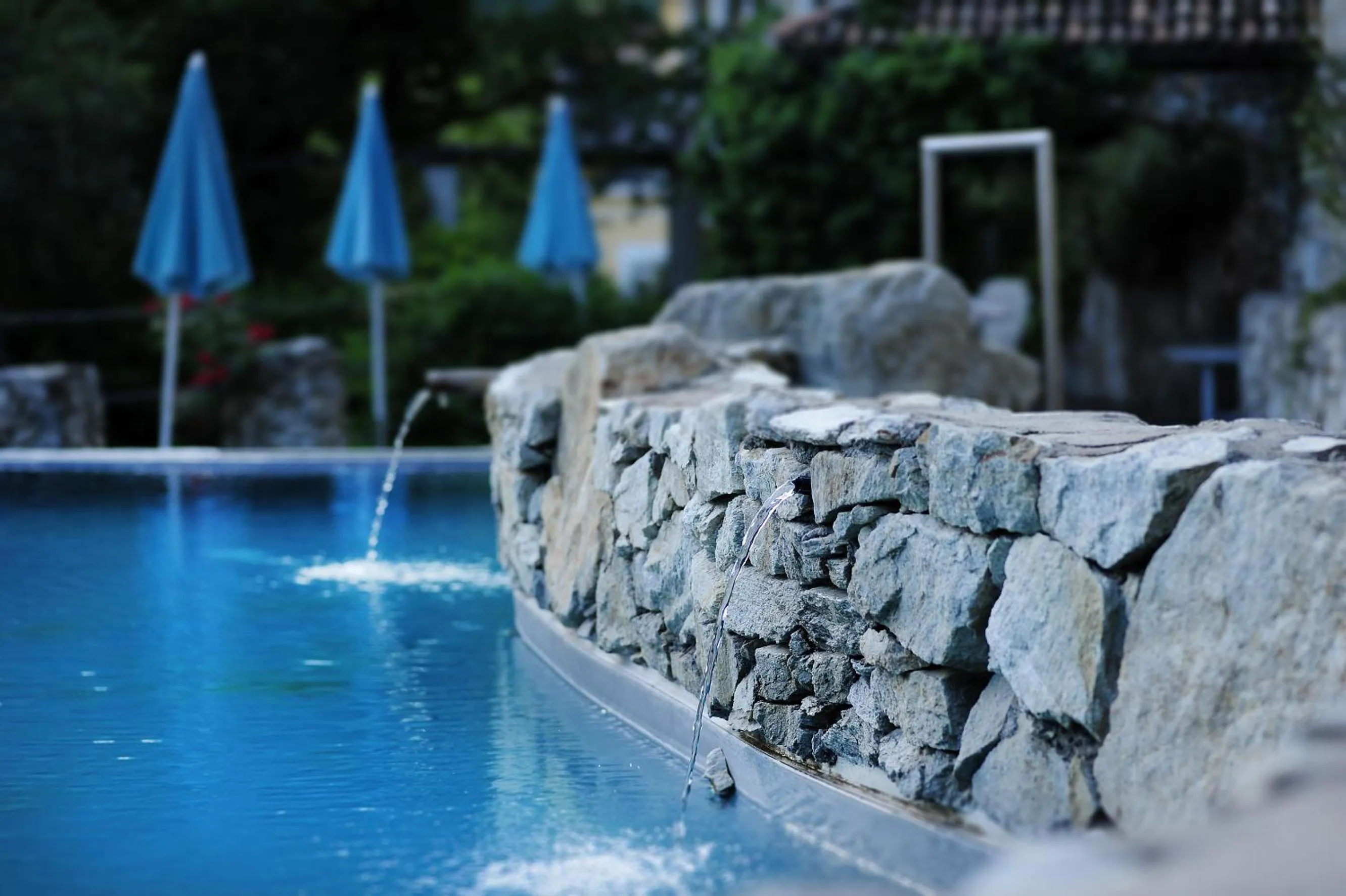 Swimming pool in Villa Sasso