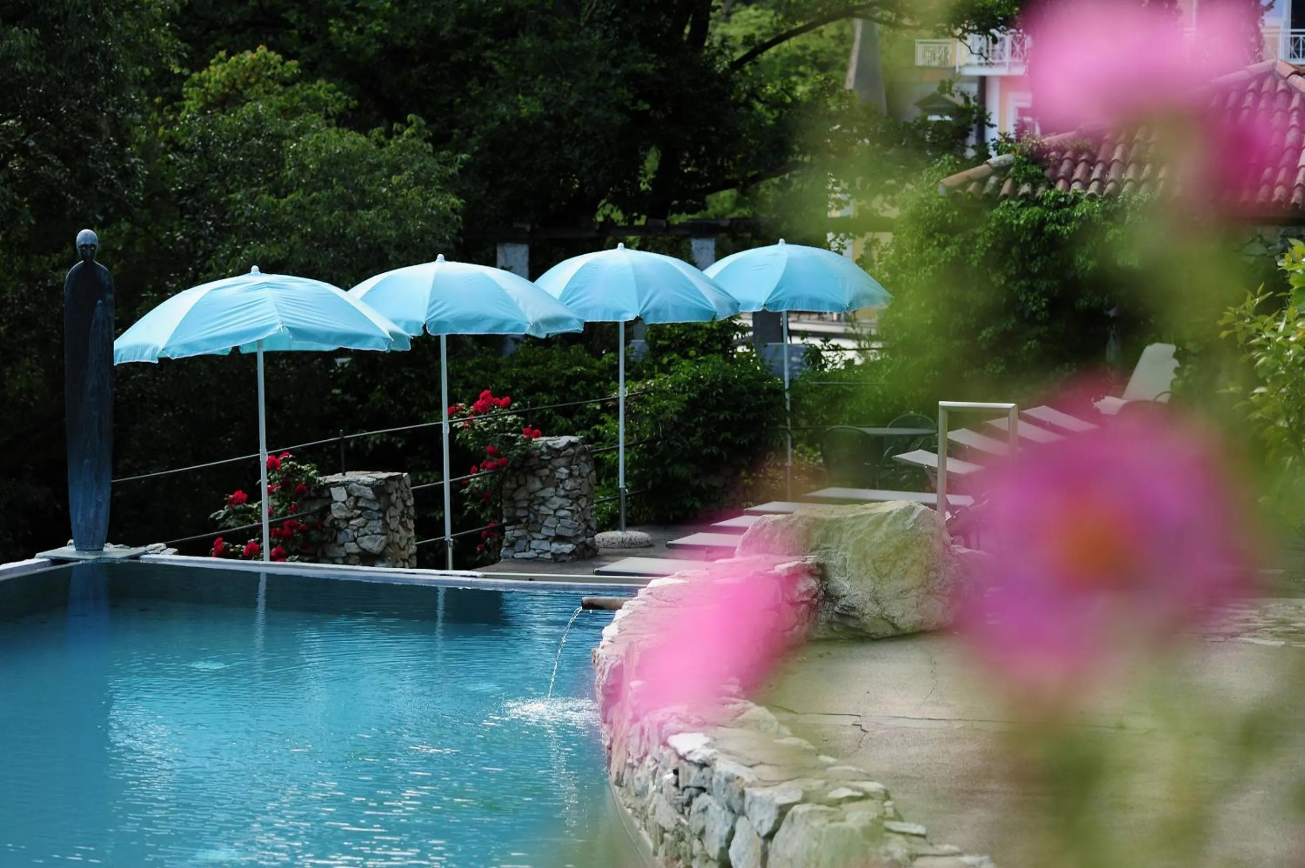 Swimming pool in Villa Sasso