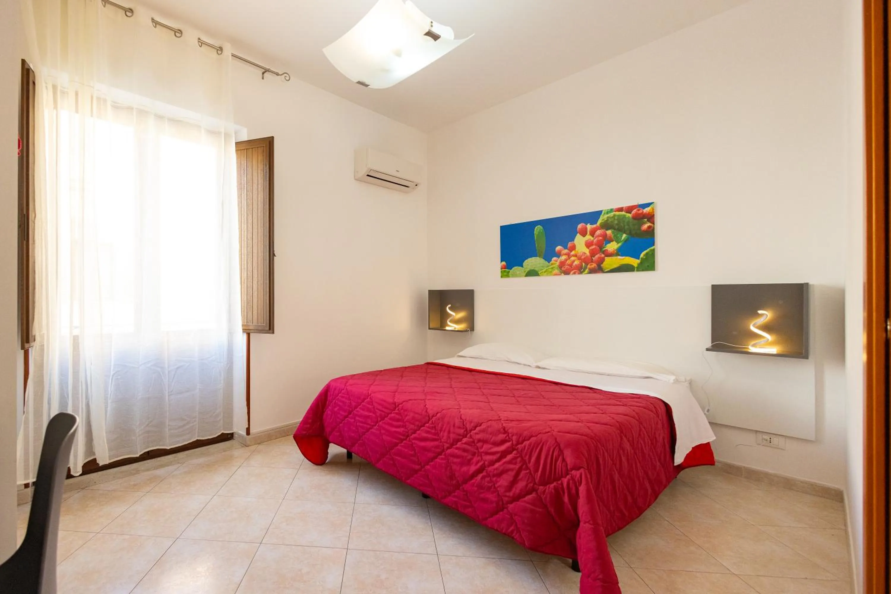 Bedroom, Bed in CasaTrapani