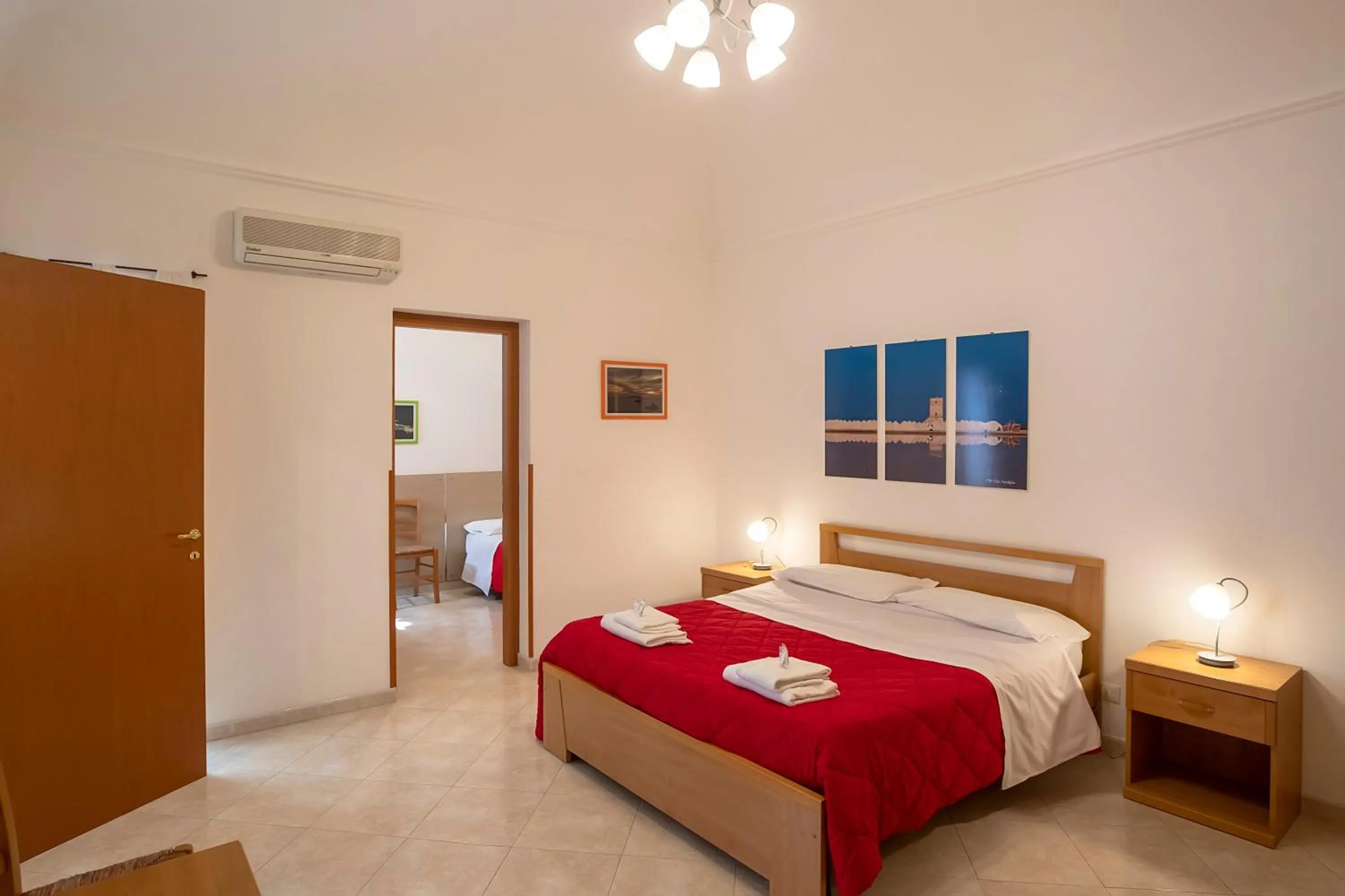 Bedroom, Bed in CasaTrapani