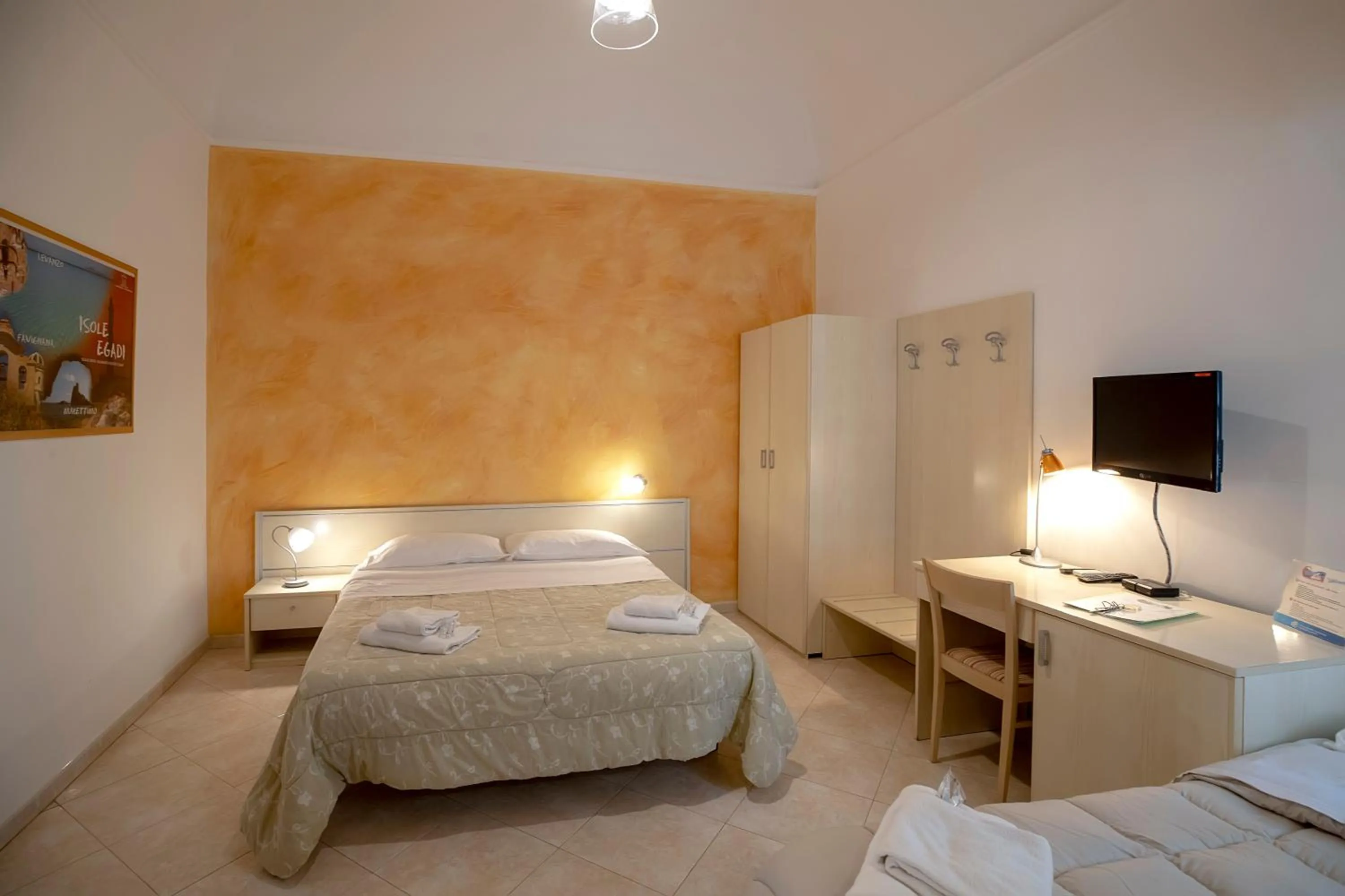 Bedroom, Bed in CasaTrapani