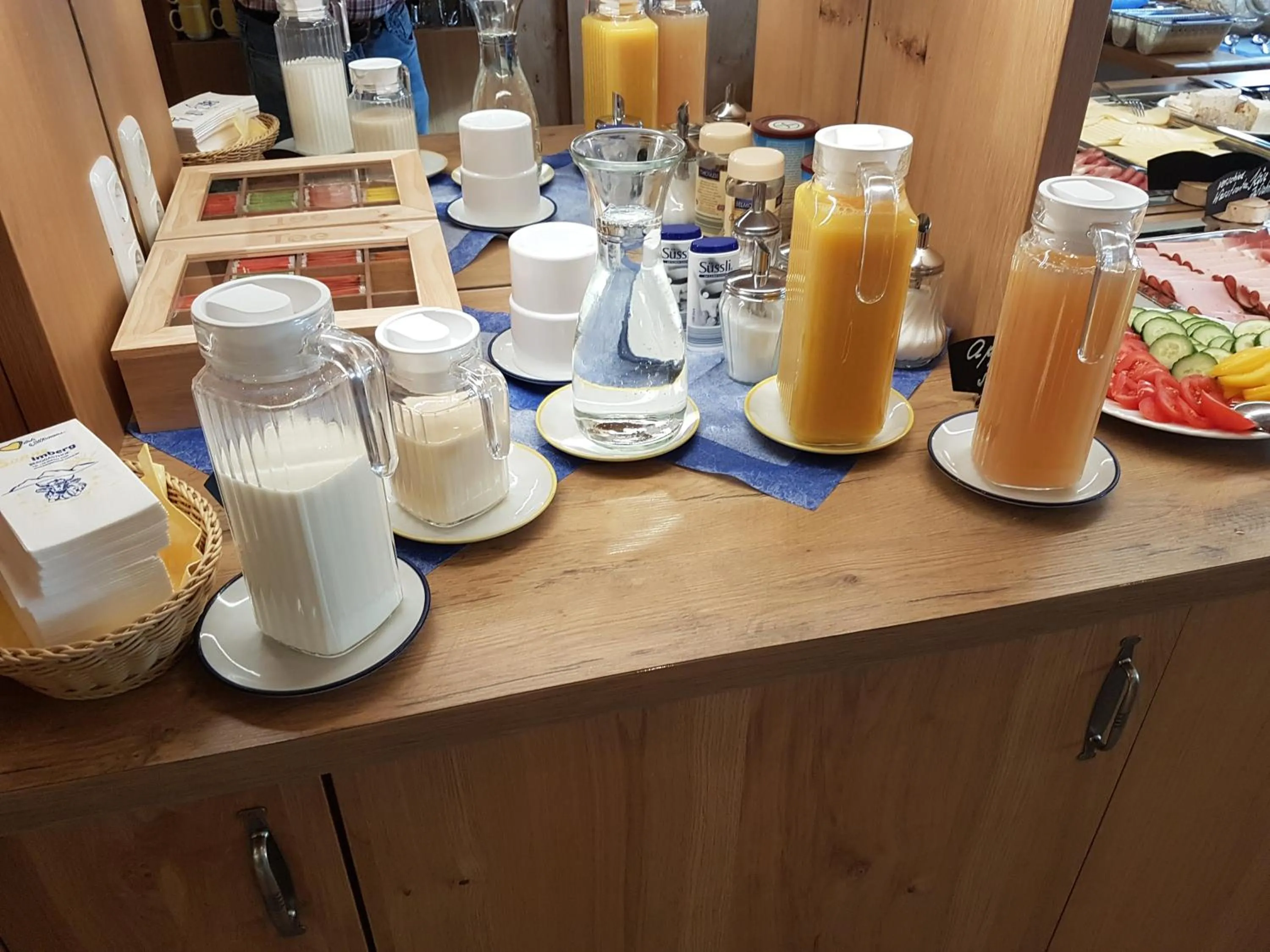 Buffet breakfast in Berggasthof Sonne Allgäu