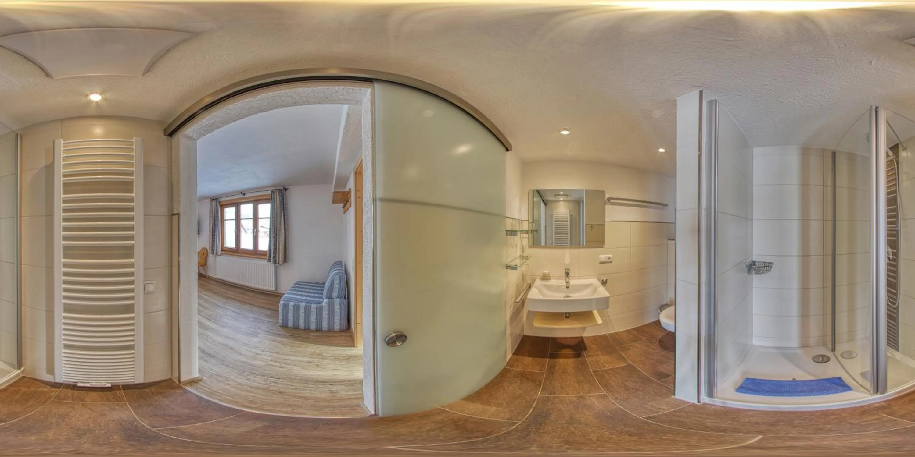 Shower in Berggasthof Sonne Allgäu