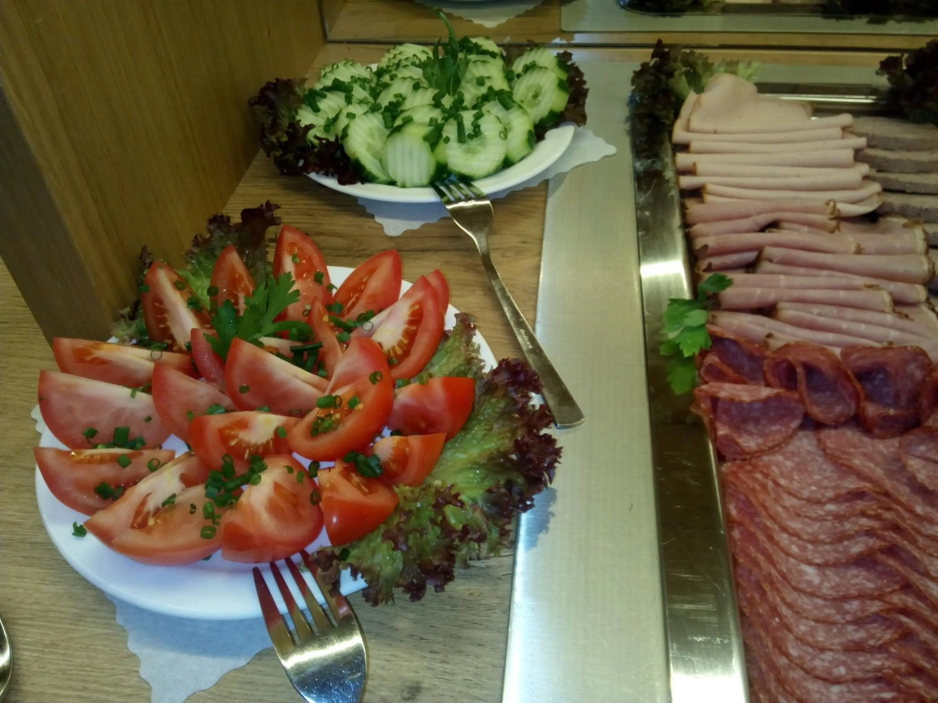 Buffet breakfast in Berggasthof Sonne Allgäu