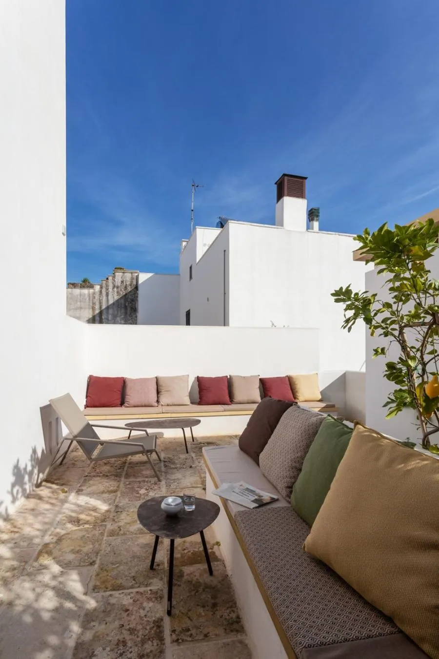 Patio in Palazzo Tafuri Boutique Hotel