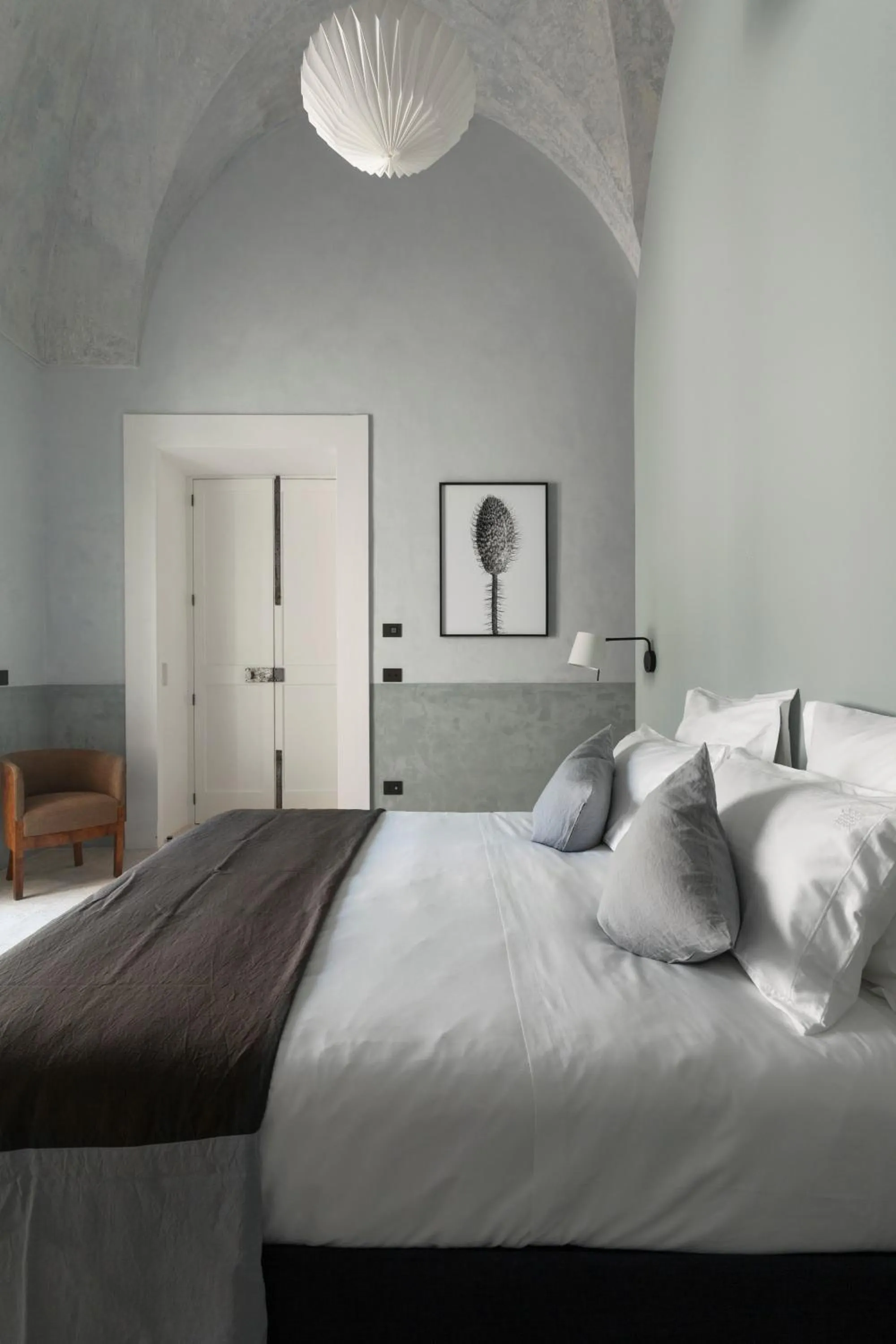 Bed in Palazzo Tafuri Boutique Hotel