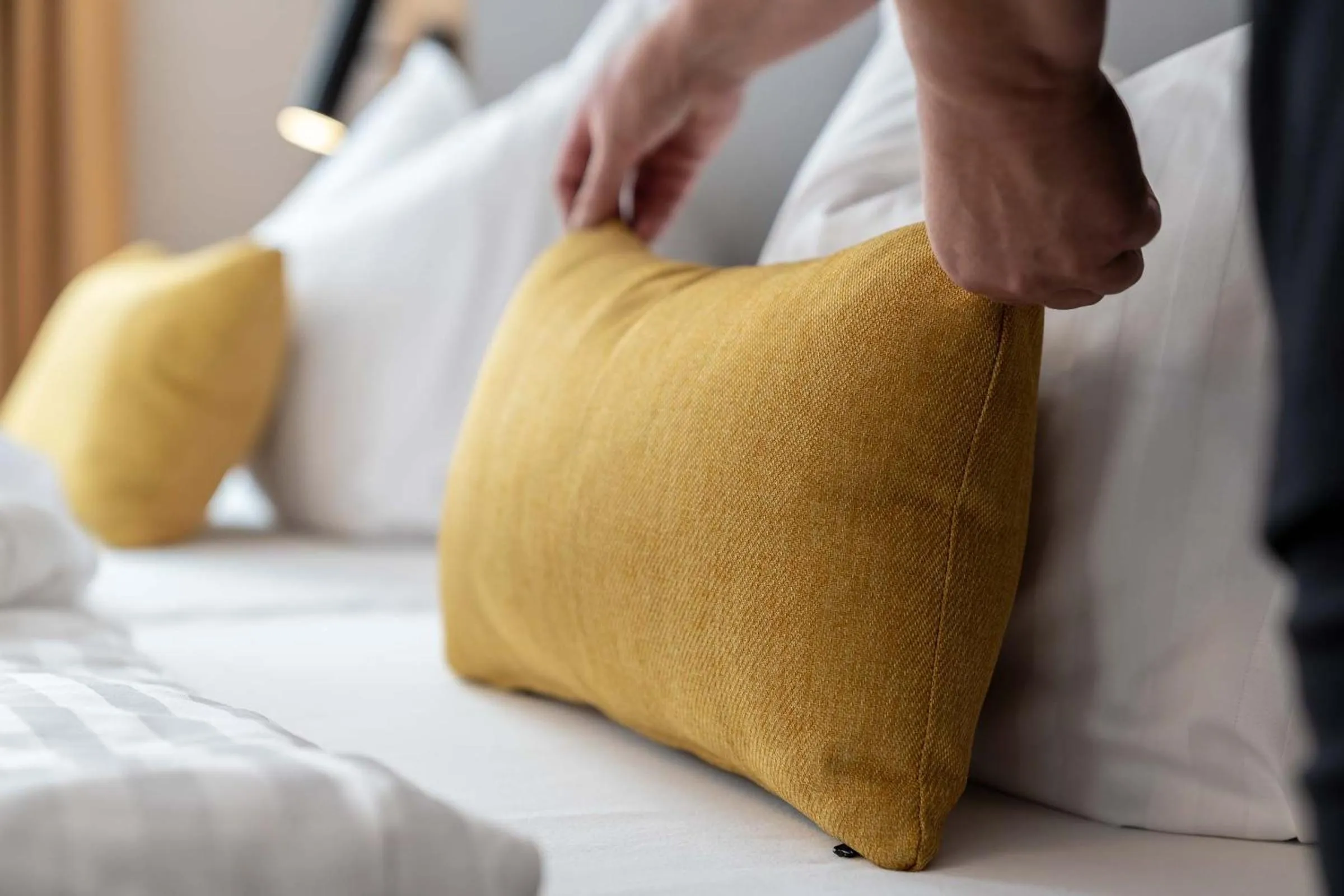 Bed in Hotel & Restaurant Ritter Jörg