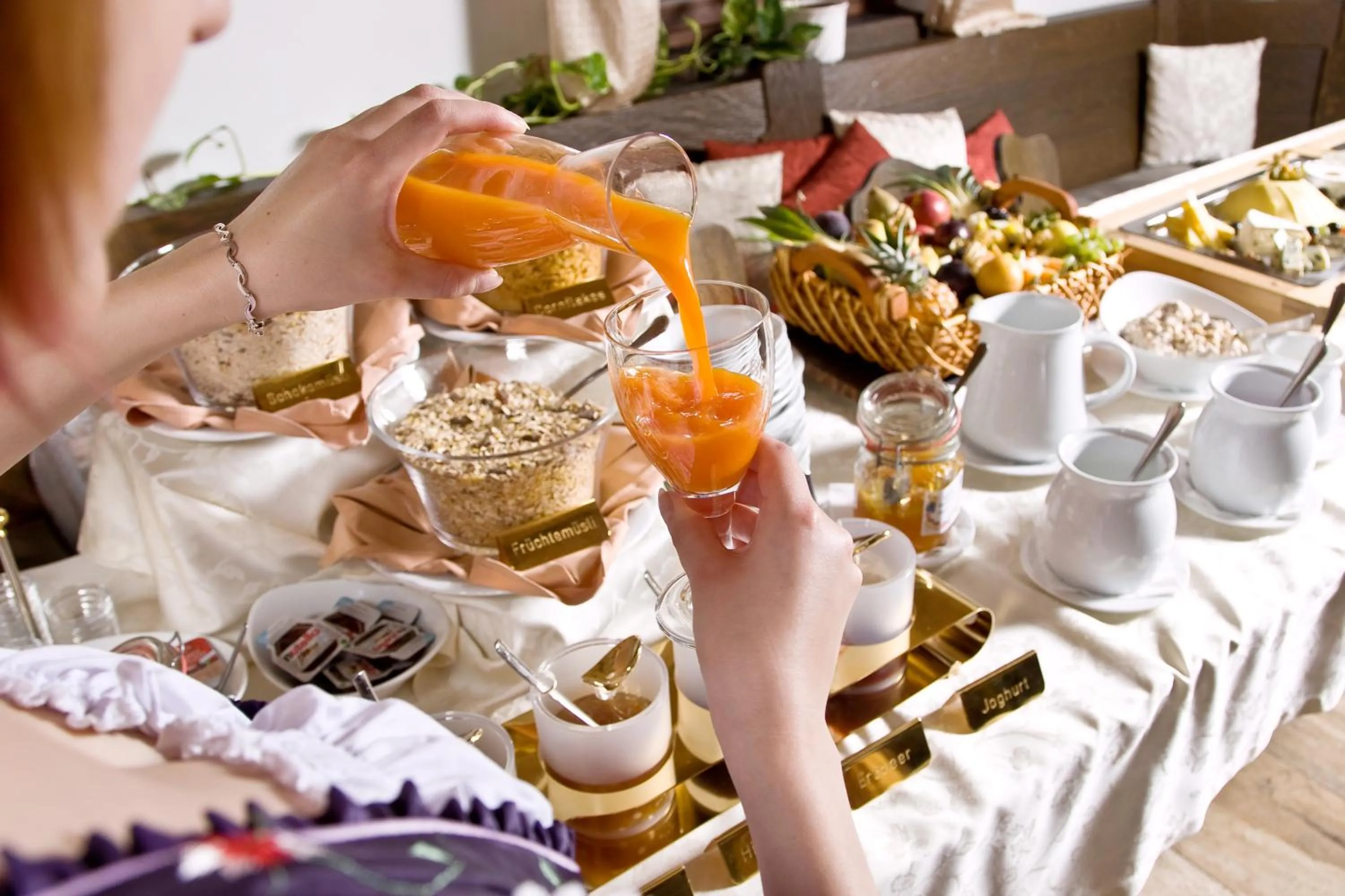 Food and drinks in Hotel & Restaurant Ritter Jörg