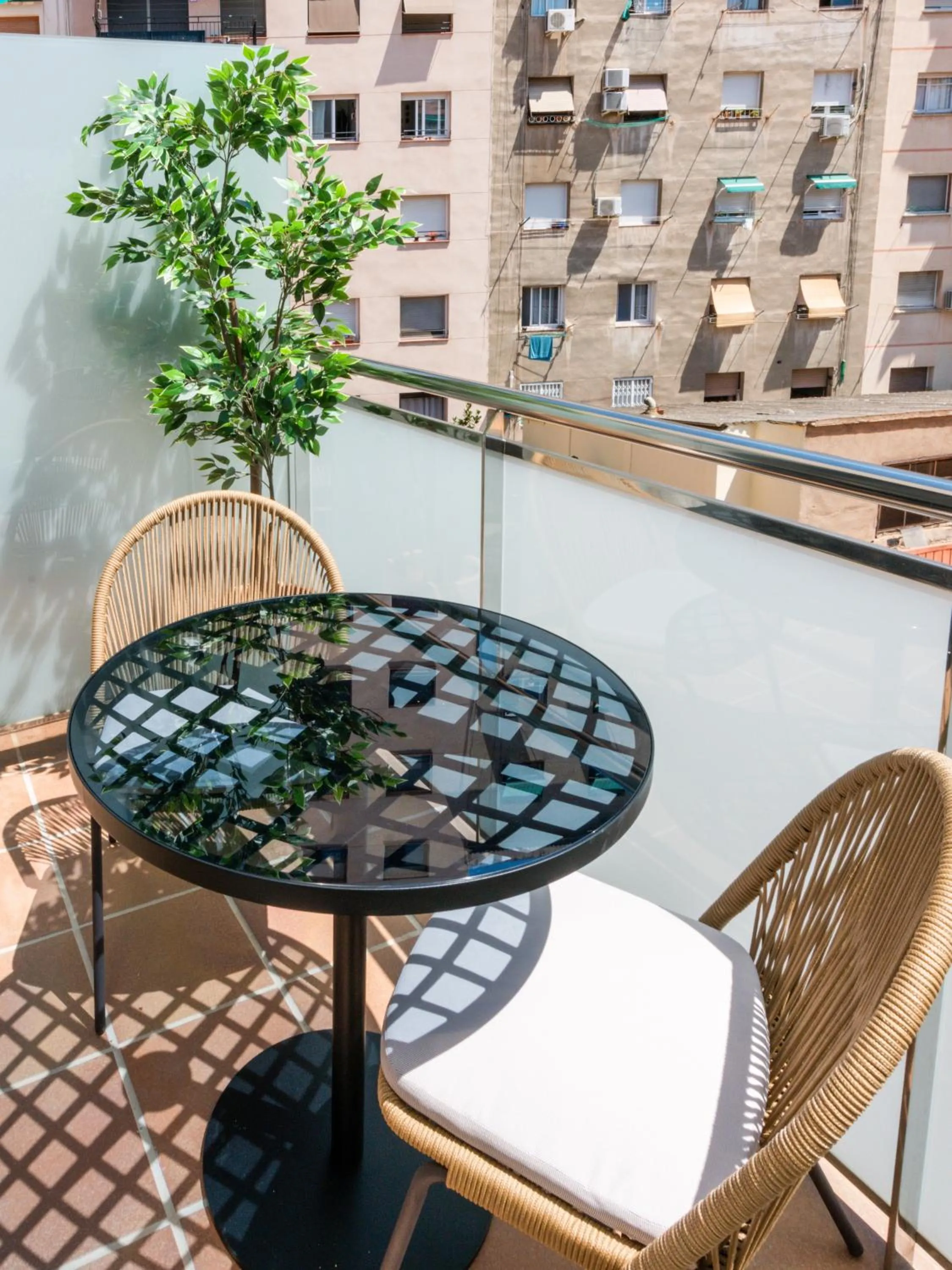 Balcony/Terrace in Limehome Barcelona Carrer de Besalú 82