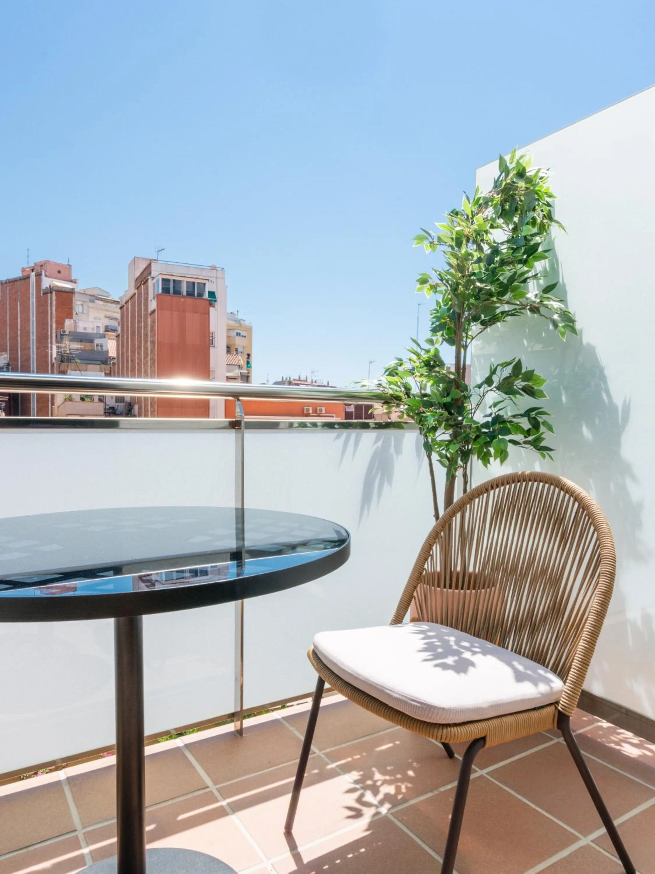 Balcony/Terrace in Limehome Barcelona Carrer de Besalú 82