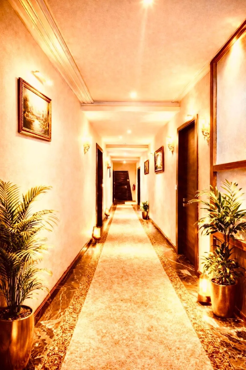 Floor plan in Hotel Naman