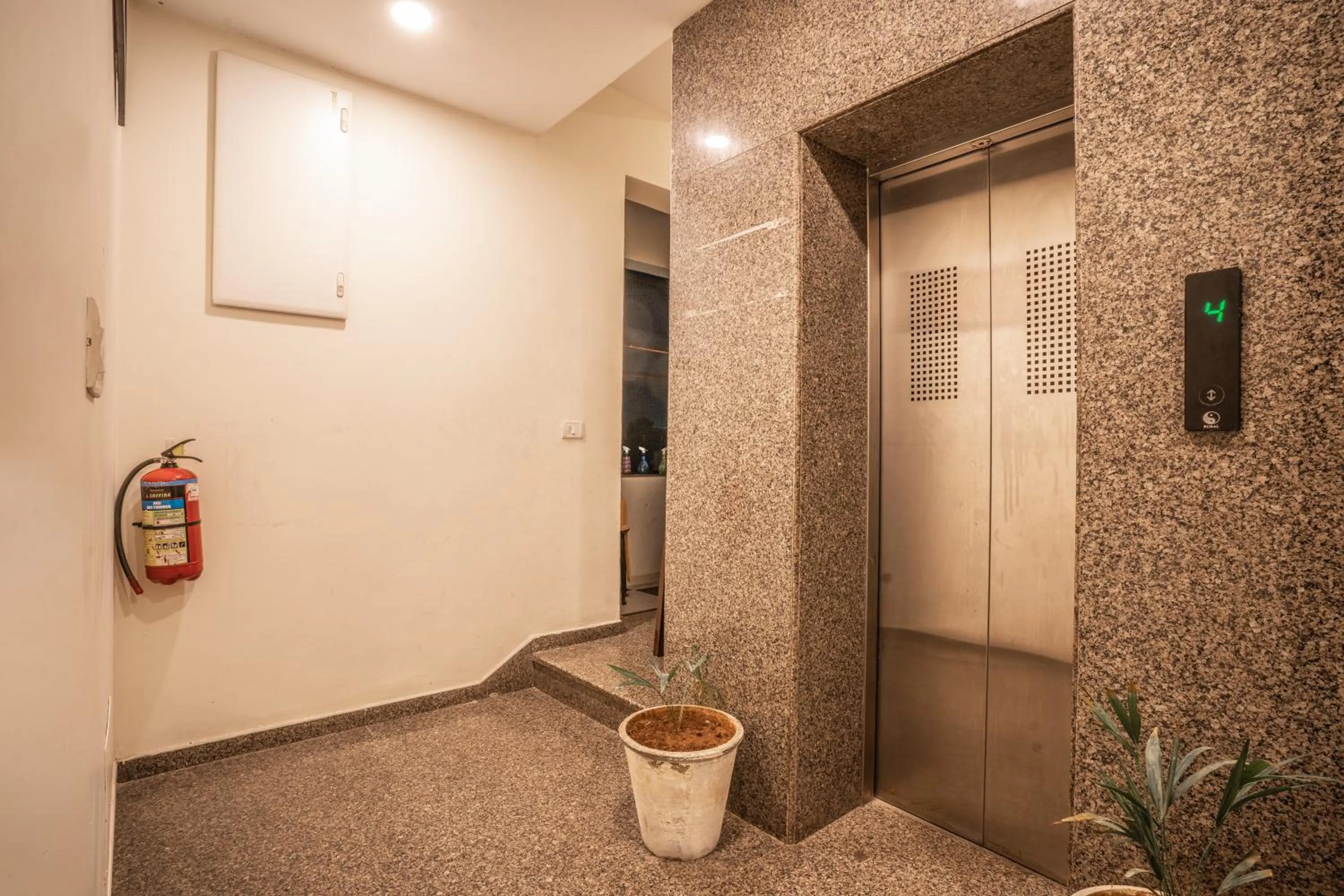 elevator in Hotel Naman