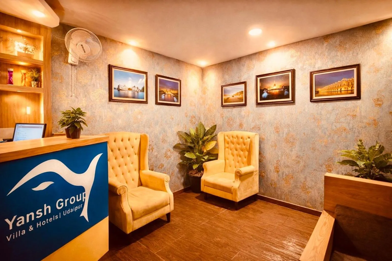 Lobby or reception in Hotel Naman