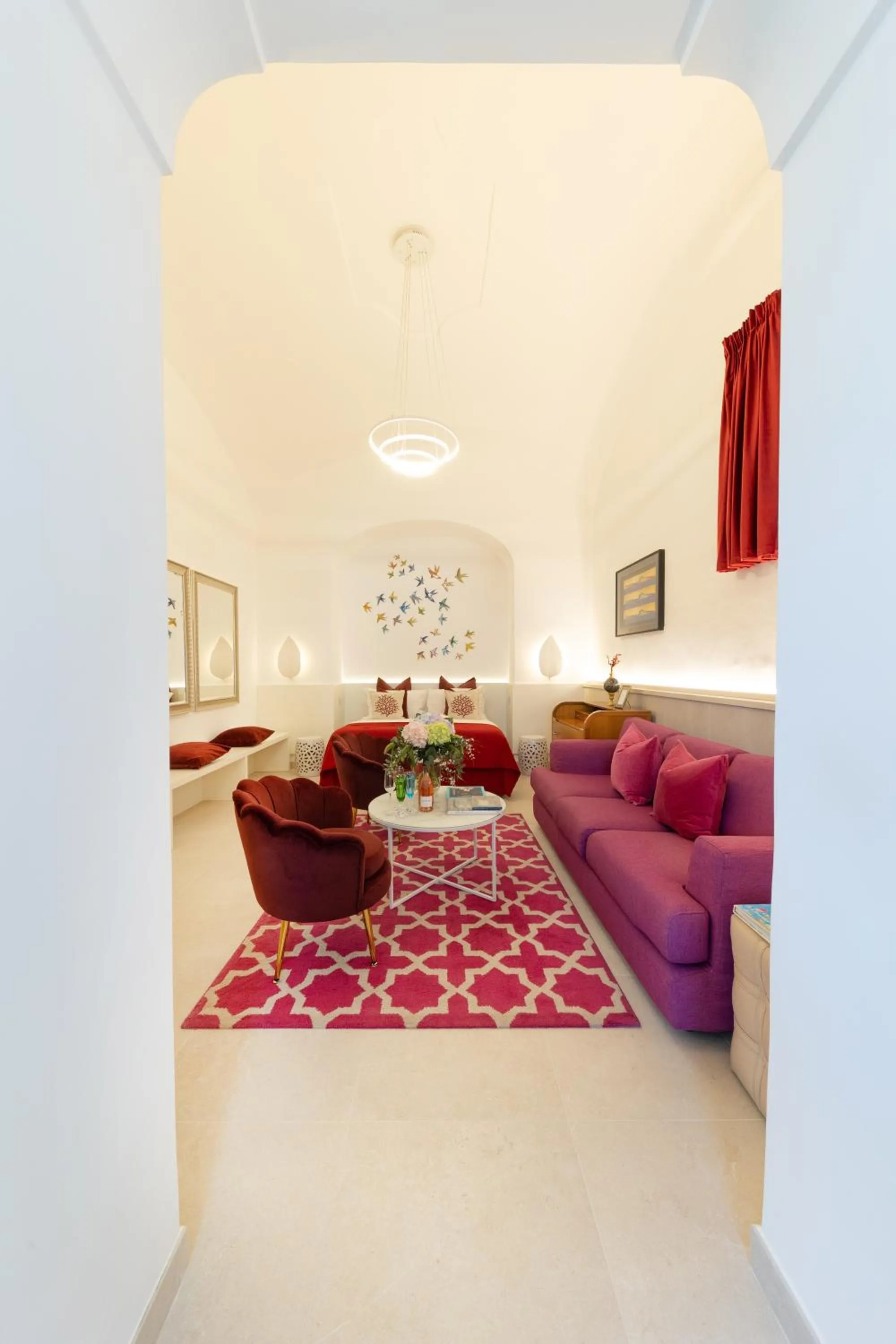 Photo of the whole room in Suite Belvedere Capri Exclusive Rooms