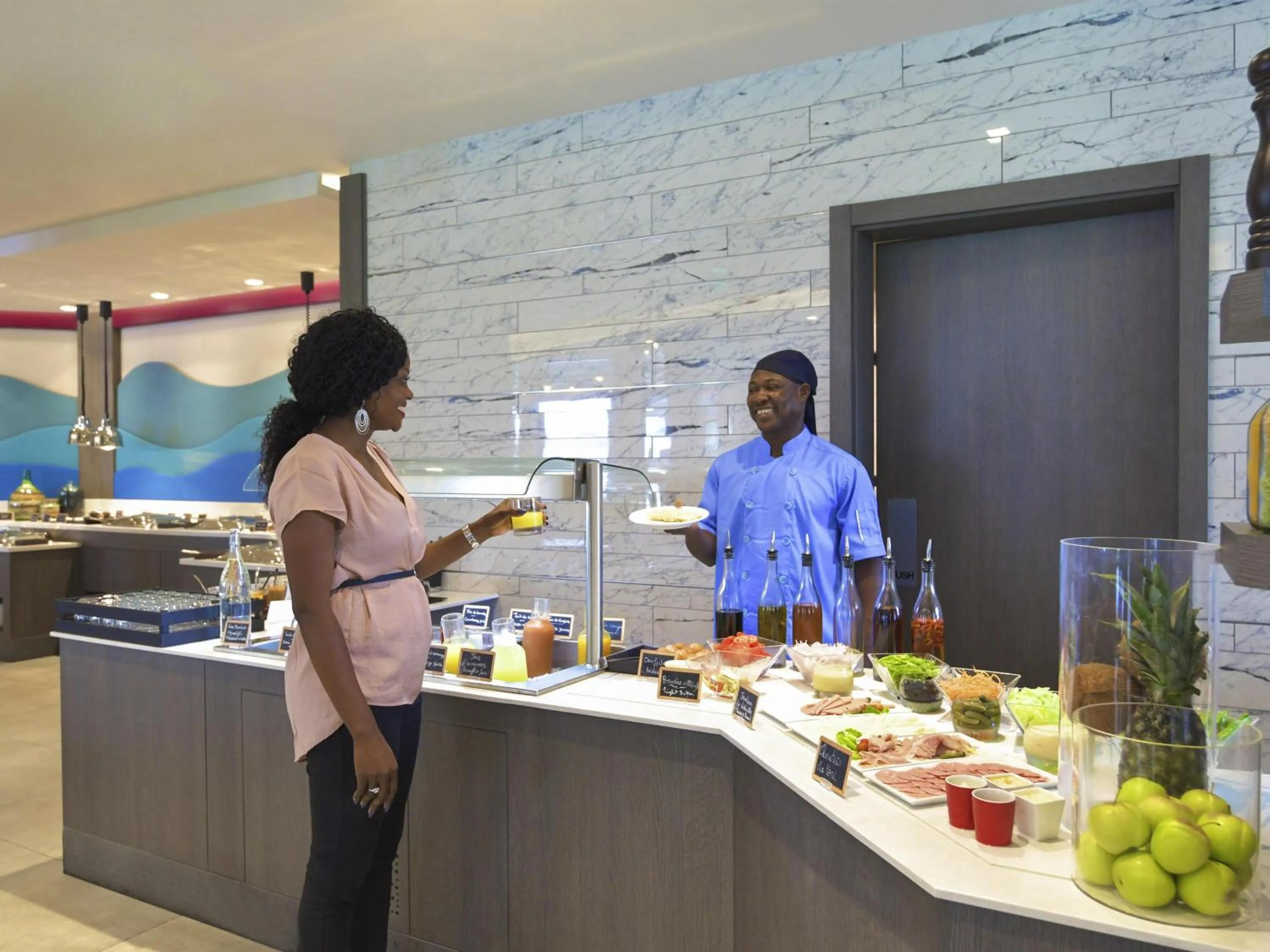 Breakfast in Novotel Cotonou Orisha