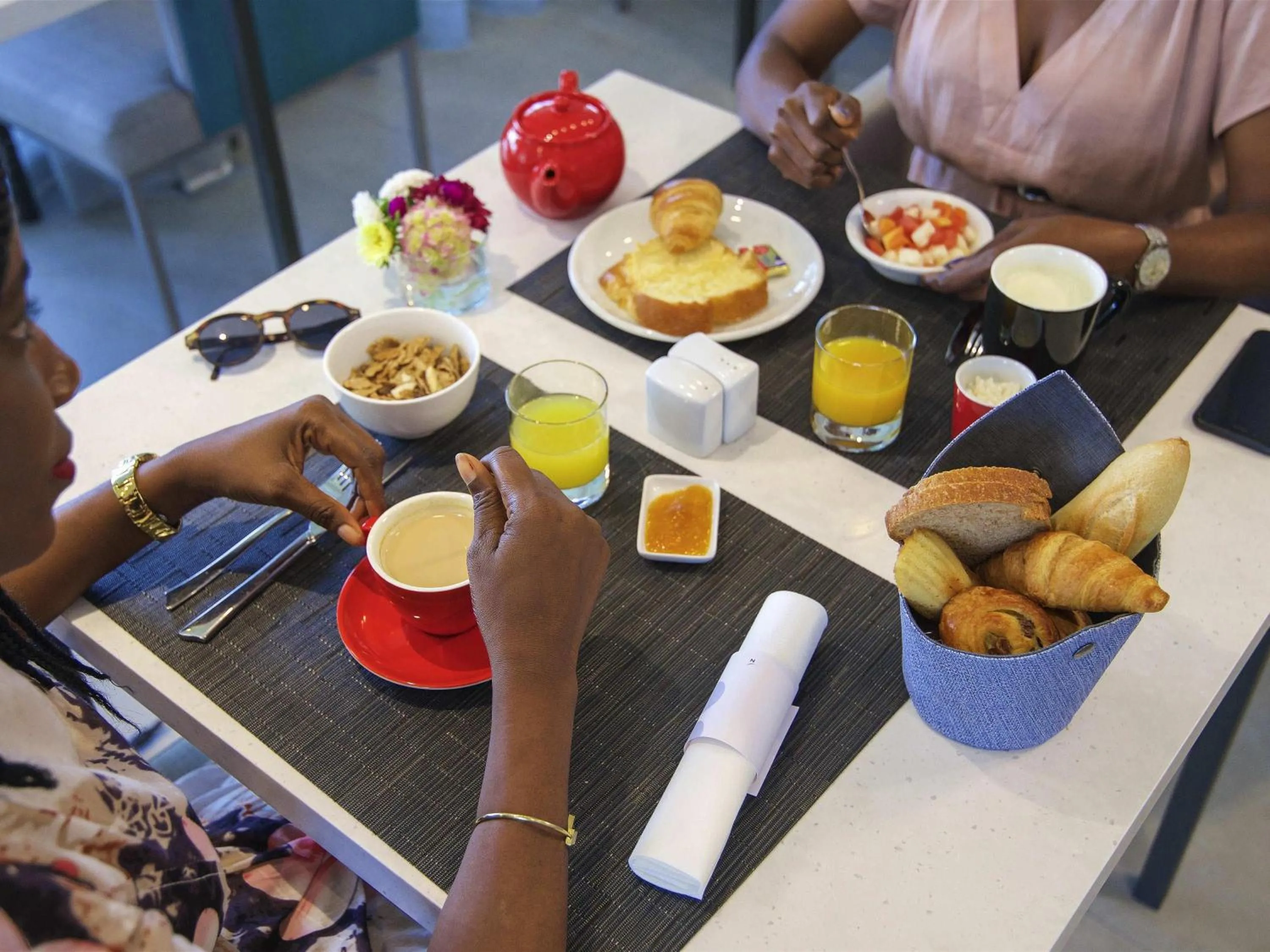 Breakfast in Novotel Cotonou Orisha