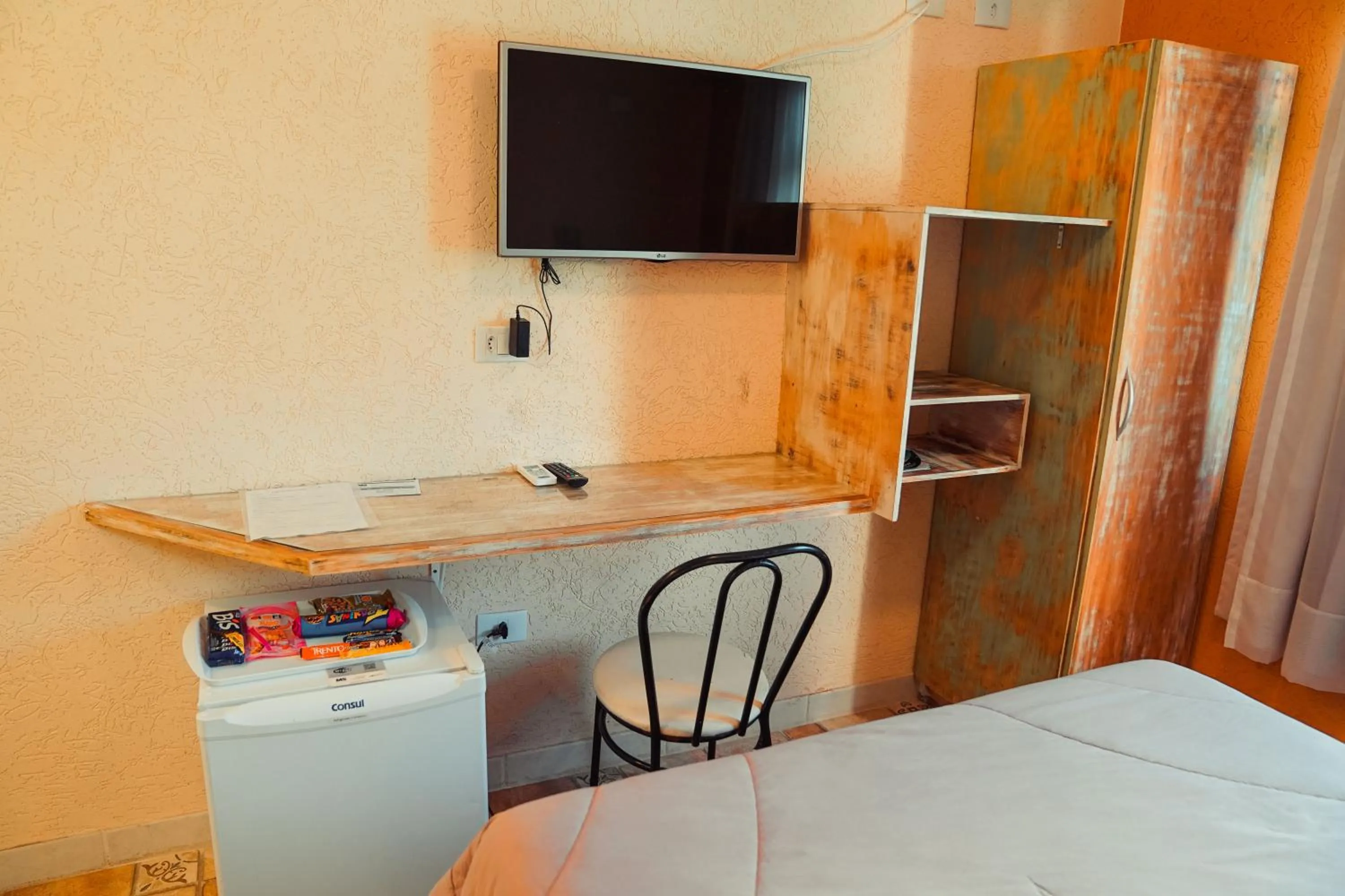 Bedroom, Bed in Pousada do Anhangava