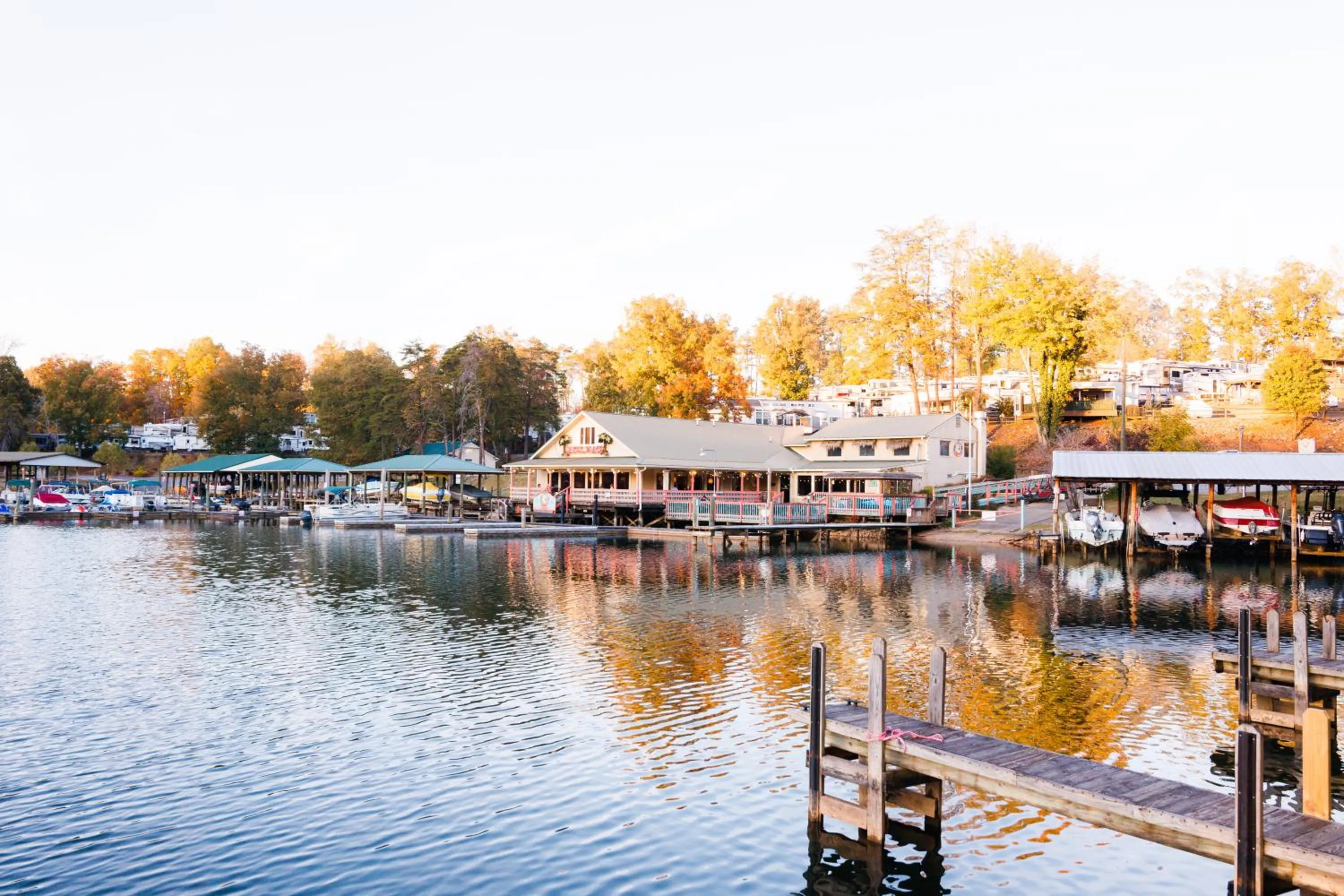 Lake view in Halesford Harbour Resort - Smith Mountain Lake