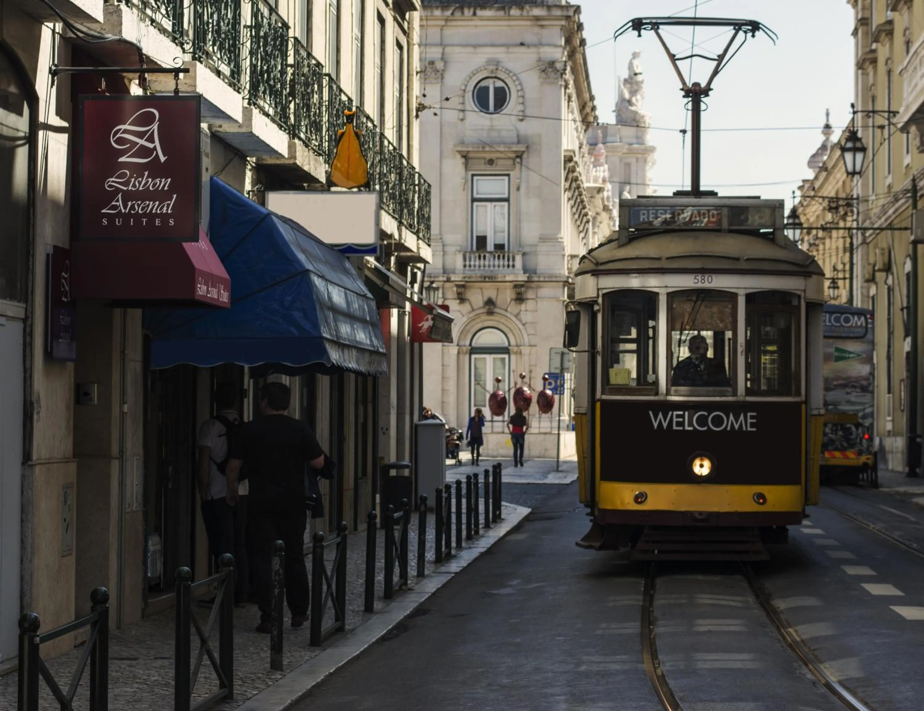 Facade/entrance in Lisbon Arsenal Suites