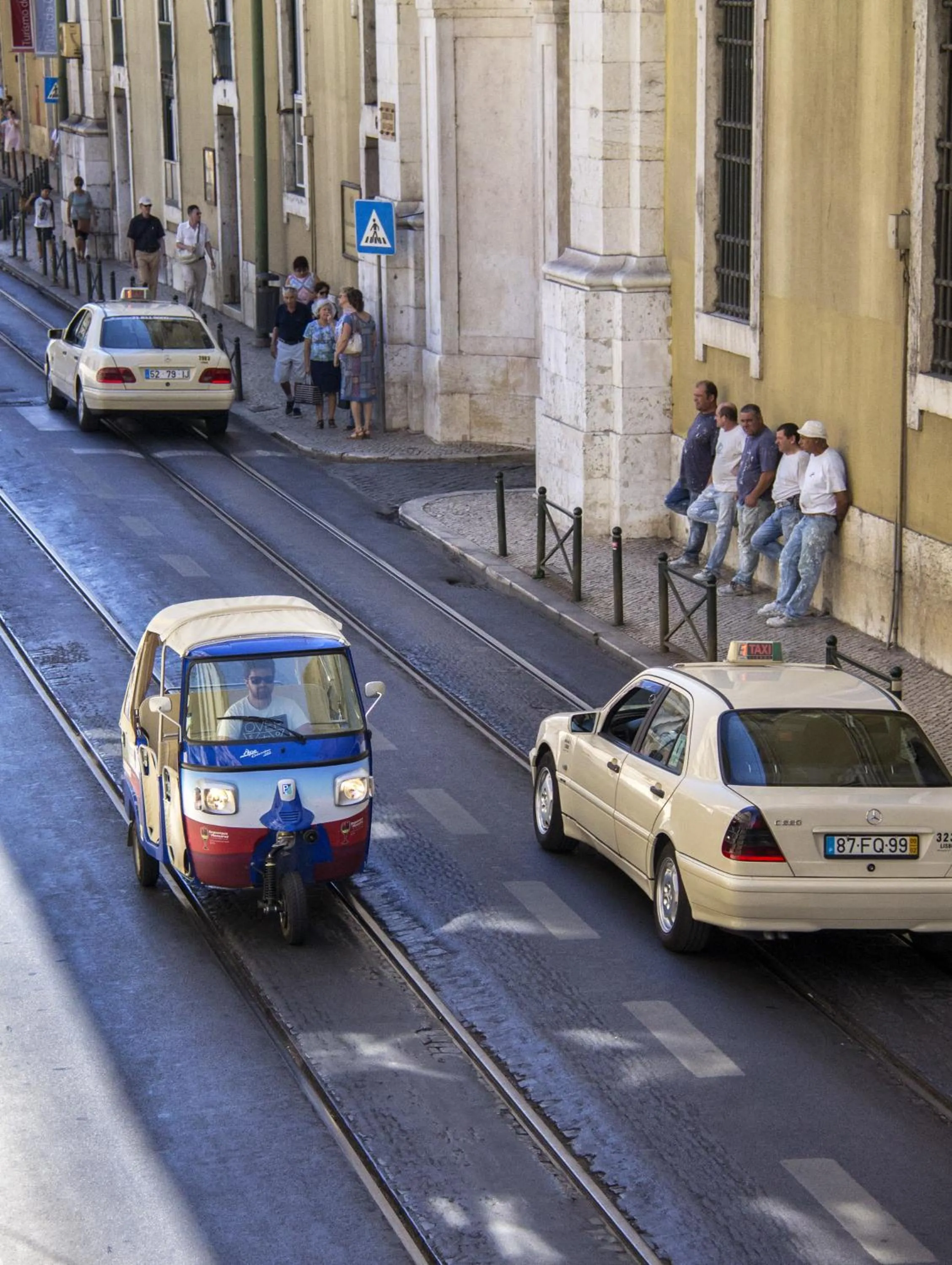 Street view in Lisbon Arsenal Suites