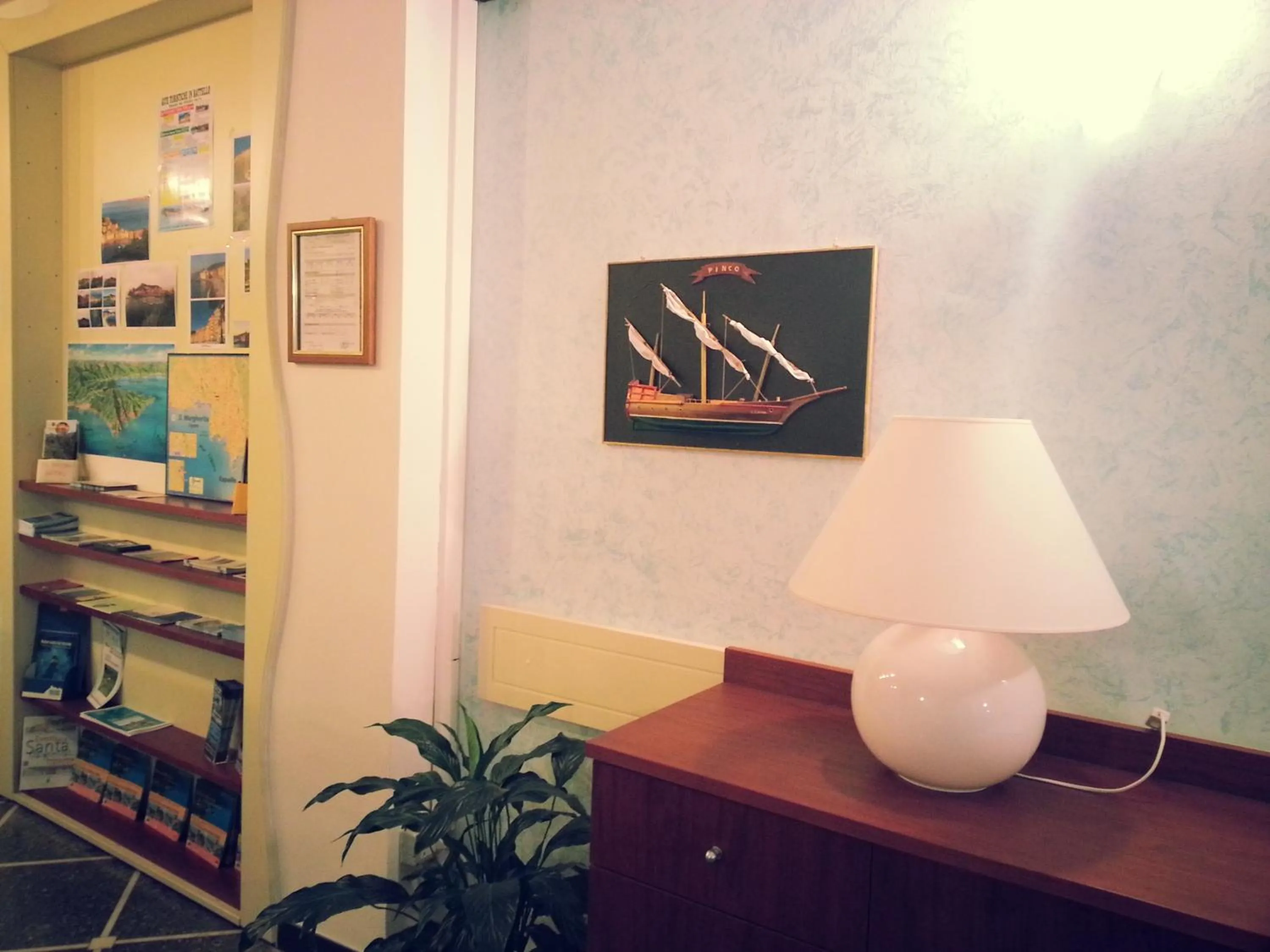 Decorative detail in Hotel Mignon Posta