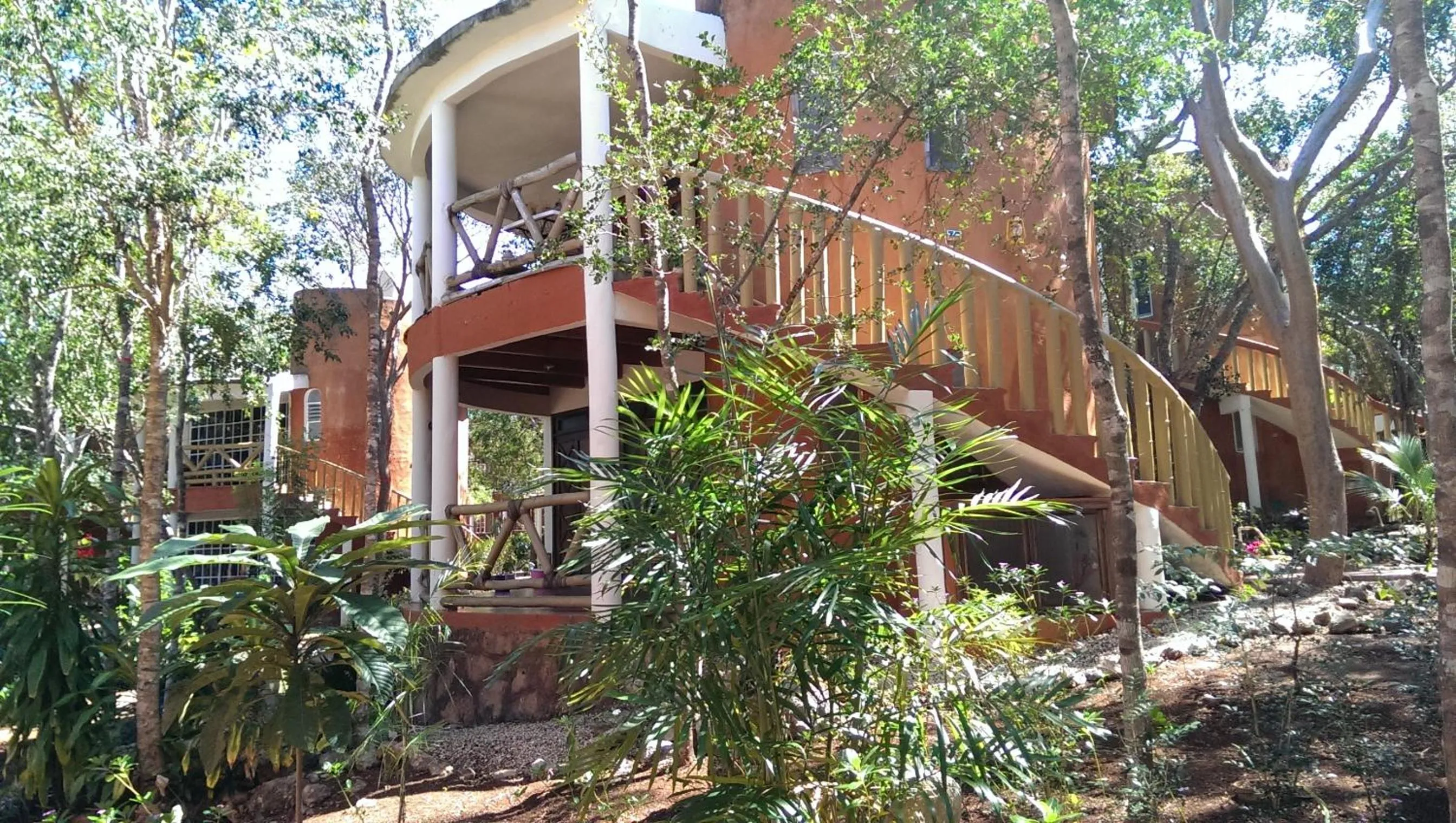 Garden in Eco-Hotel Nueva Altia