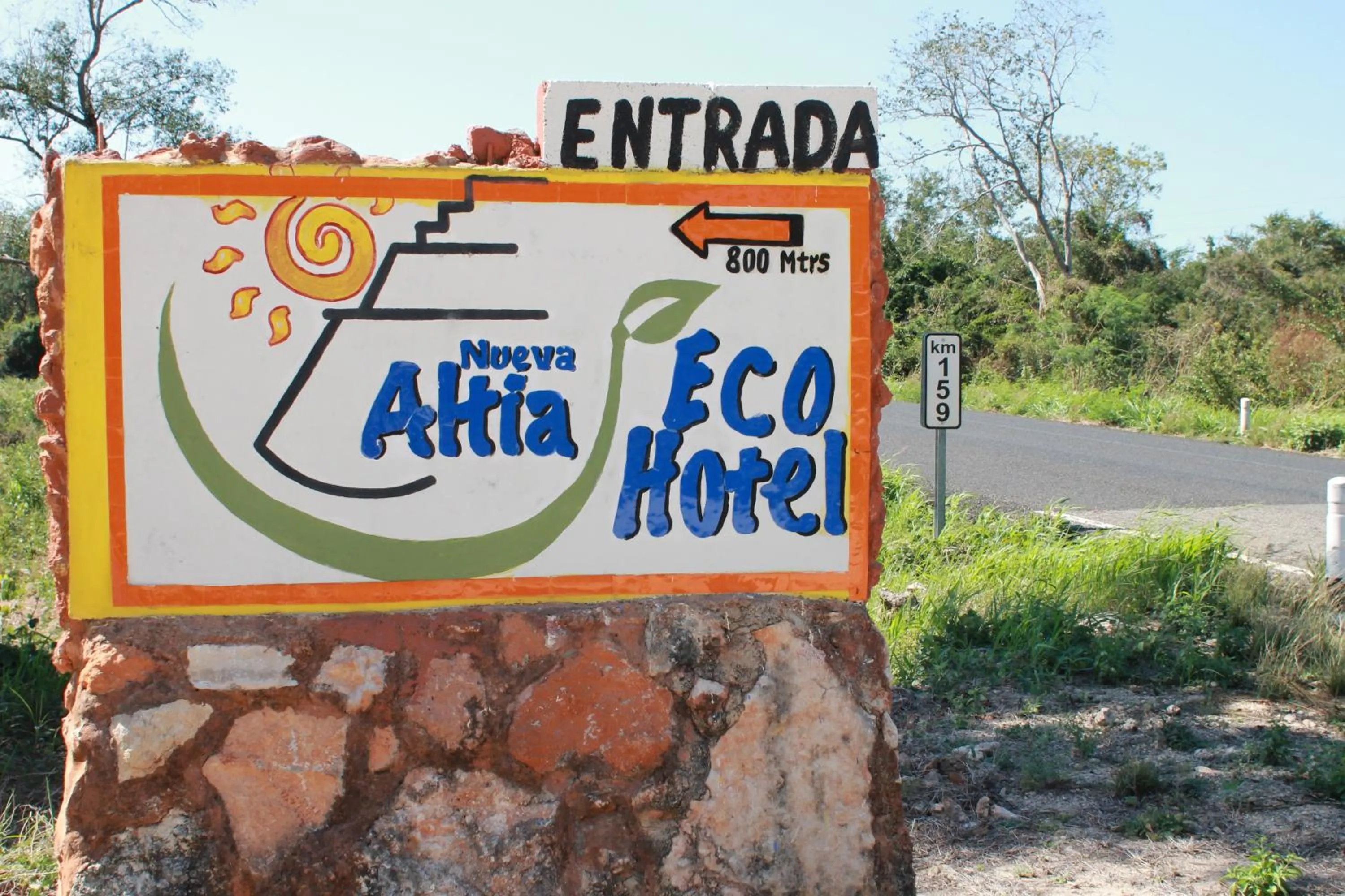 Property logo or sign in Eco-Hotel Nueva Altia
