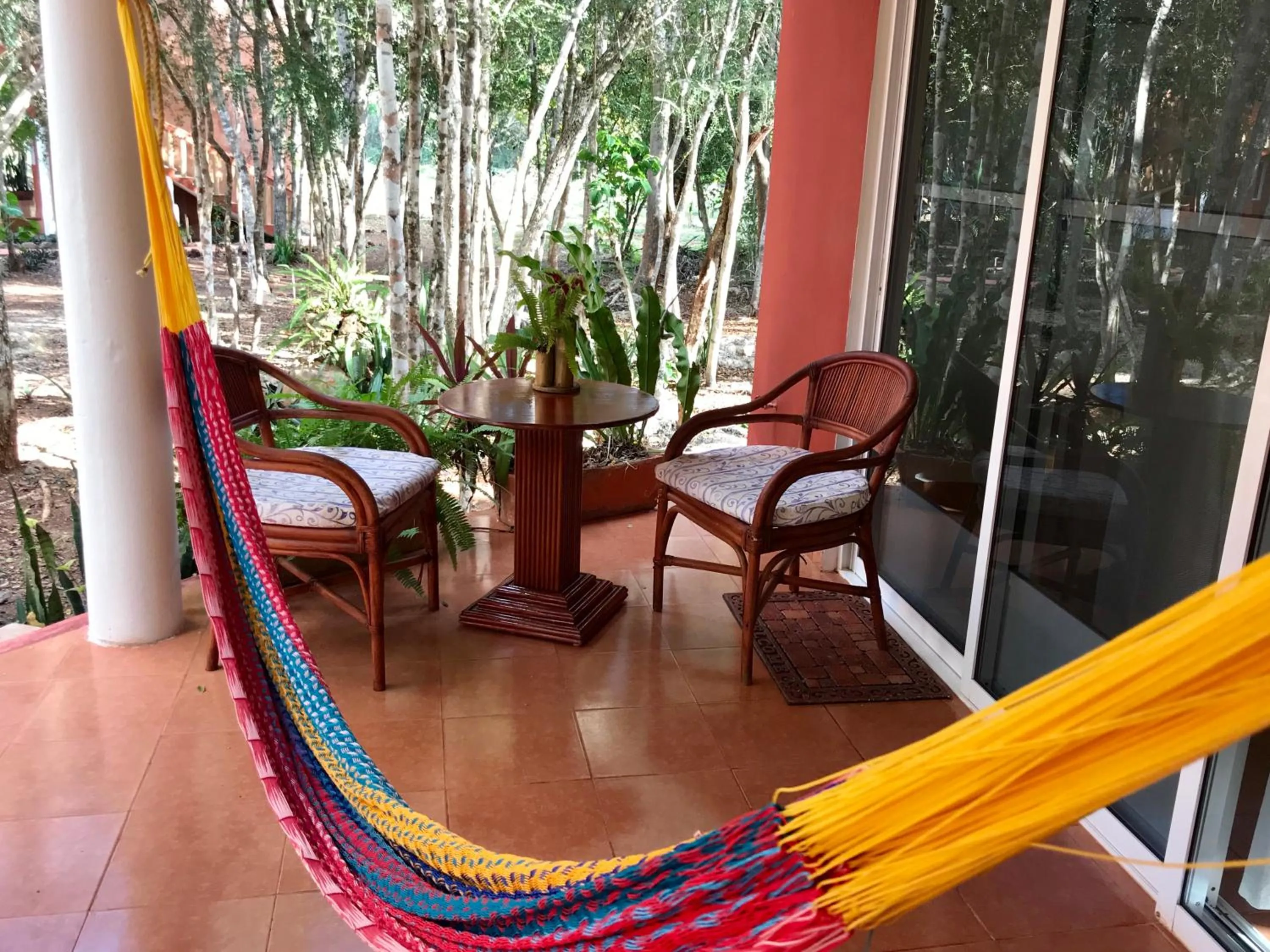 Balcony/Terrace in Eco-Hotel Nueva Altia