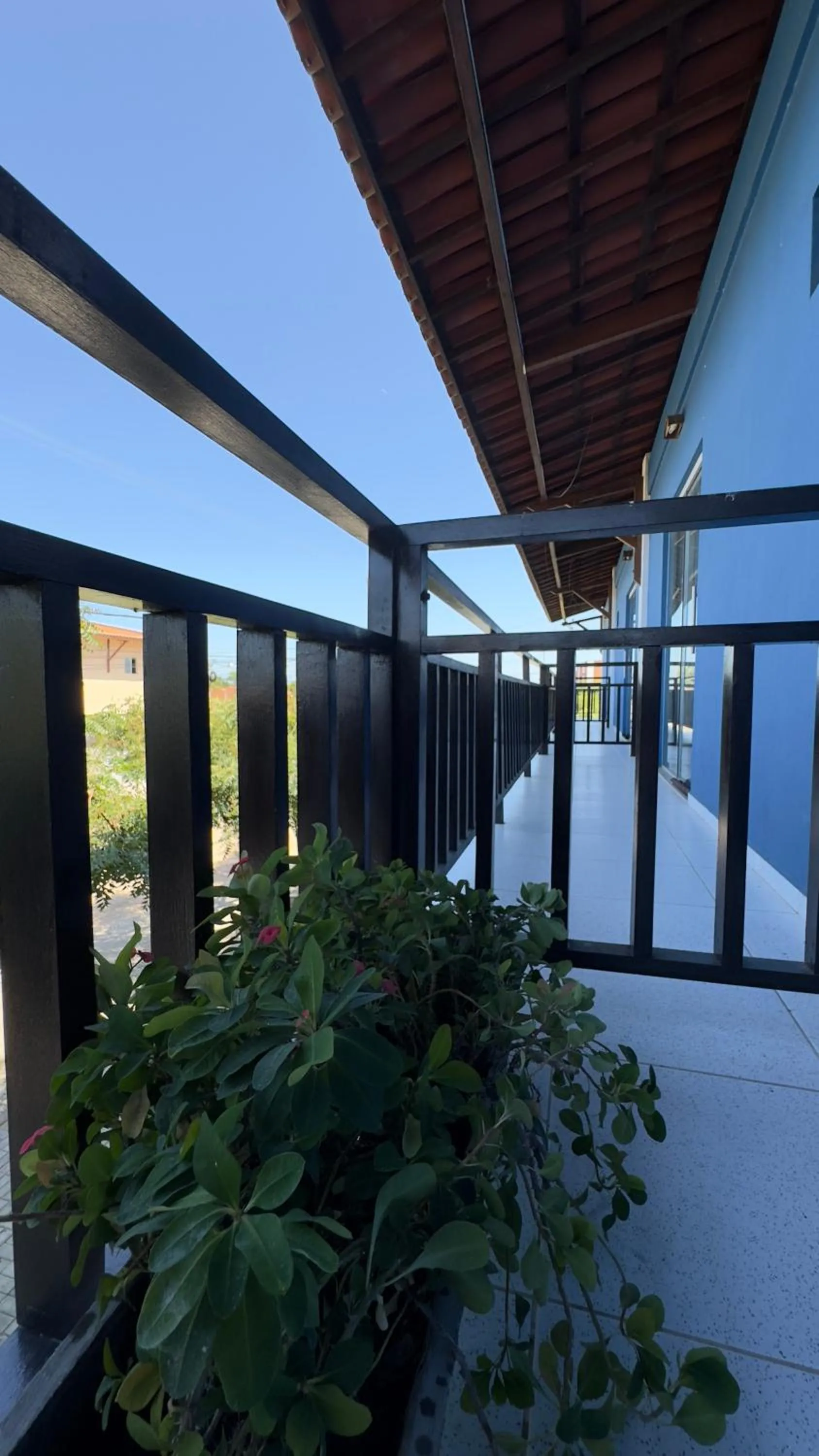 Balcony/Terrace in Pousada Vovó Haidê
