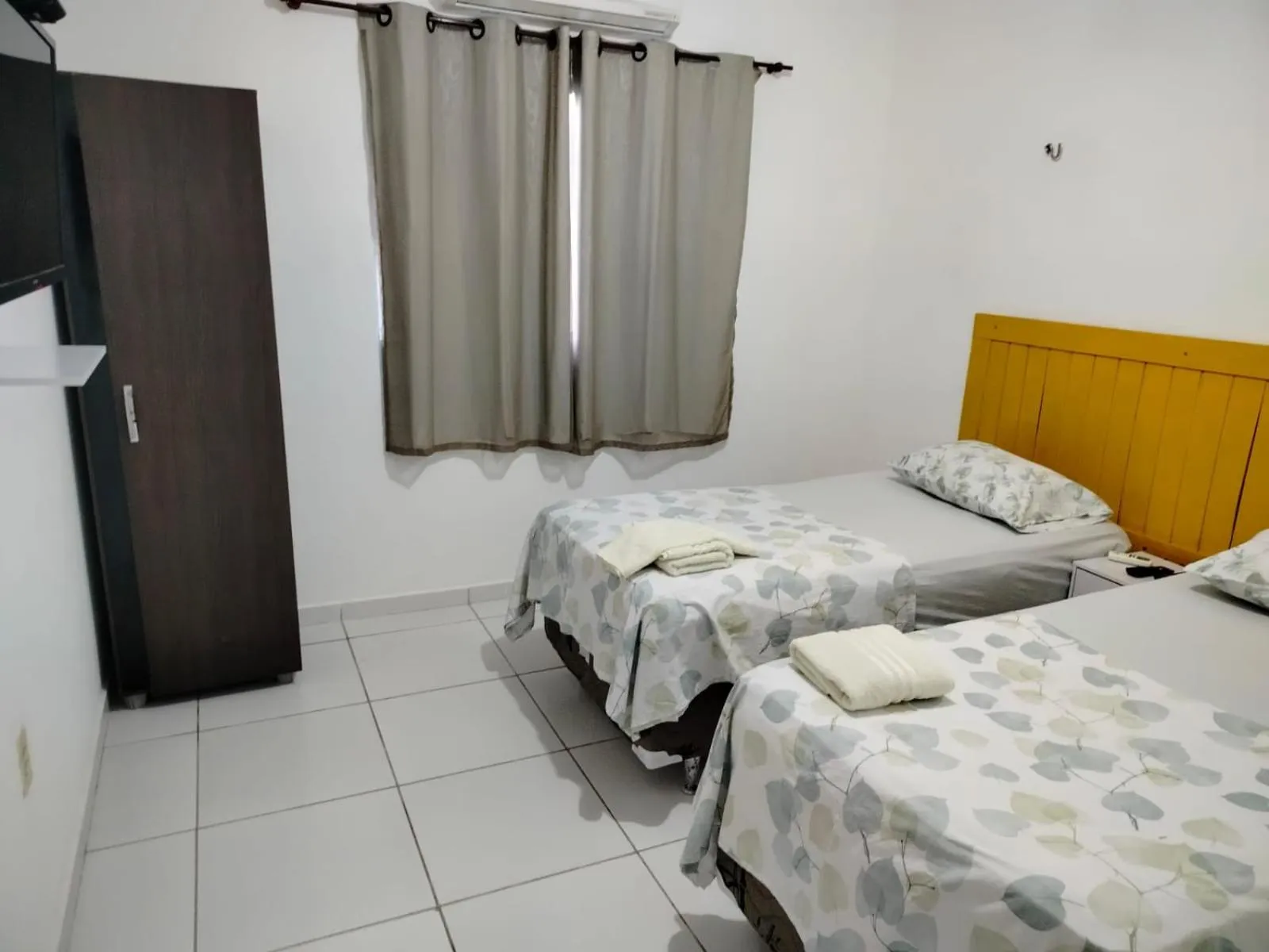 Bed in Pousada Vovó Haidê