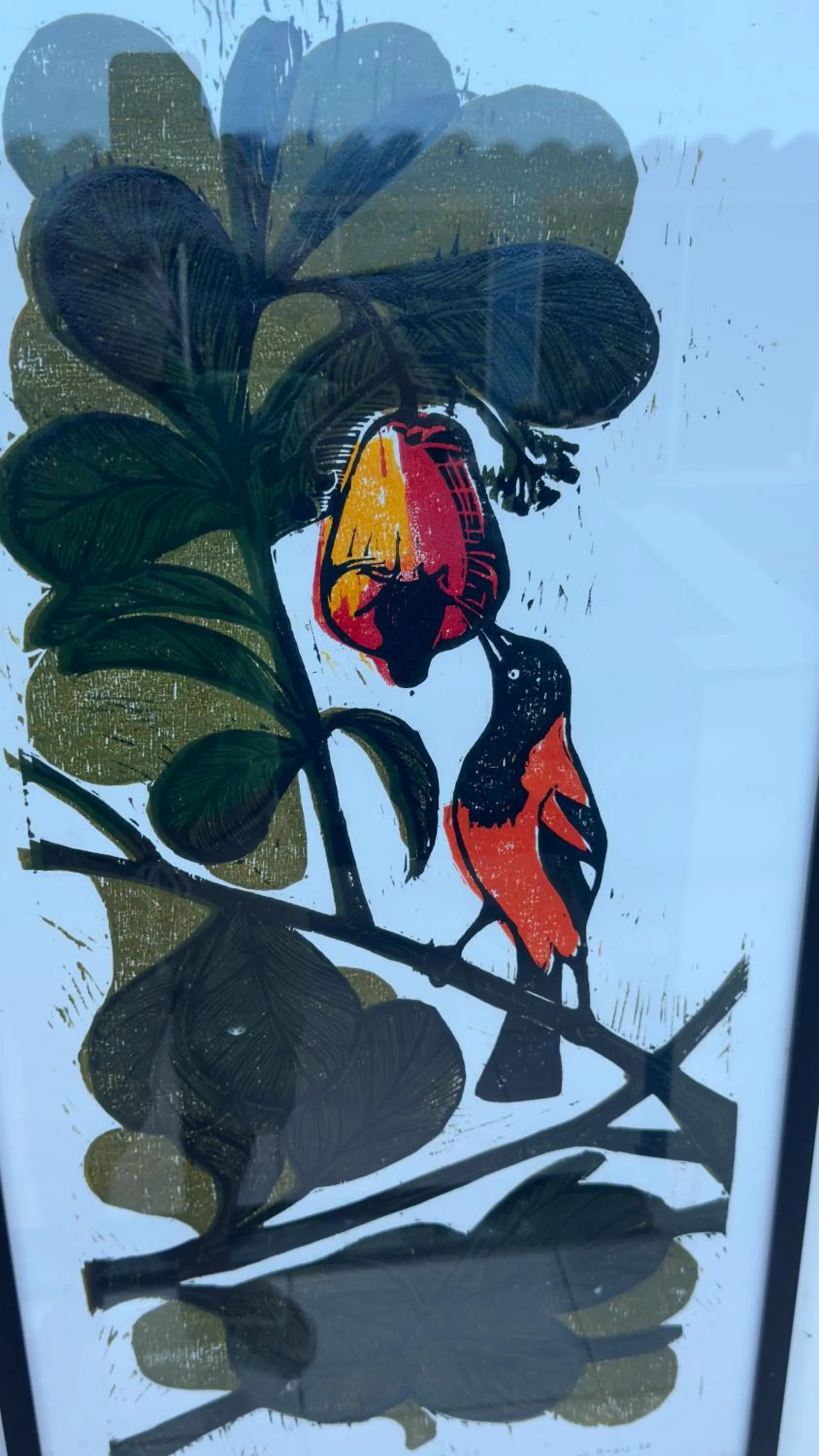 Decorative detail in Pousada Vovó Haidê