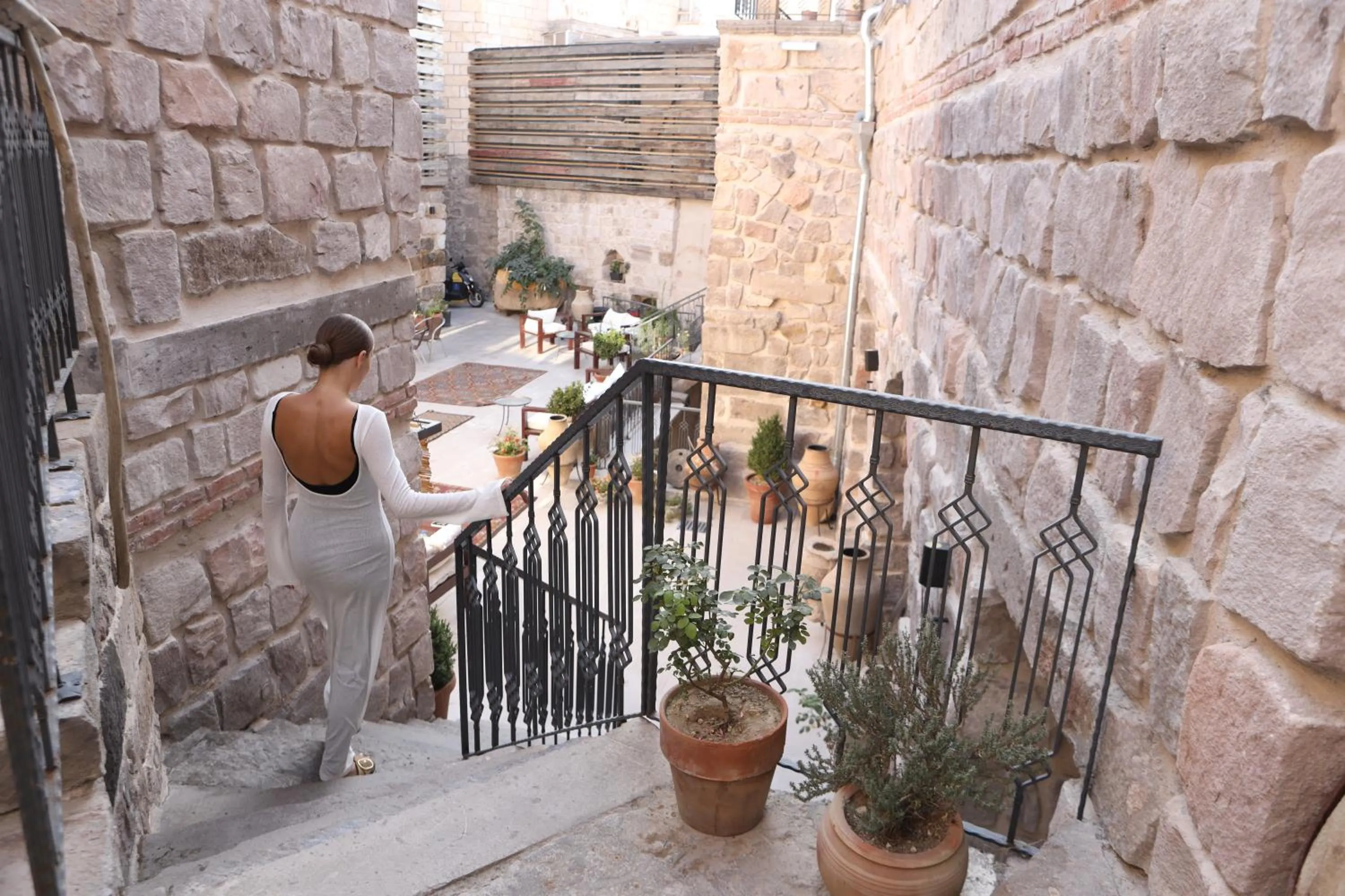 Balcony/Terrace in Pinhan Cave Suites