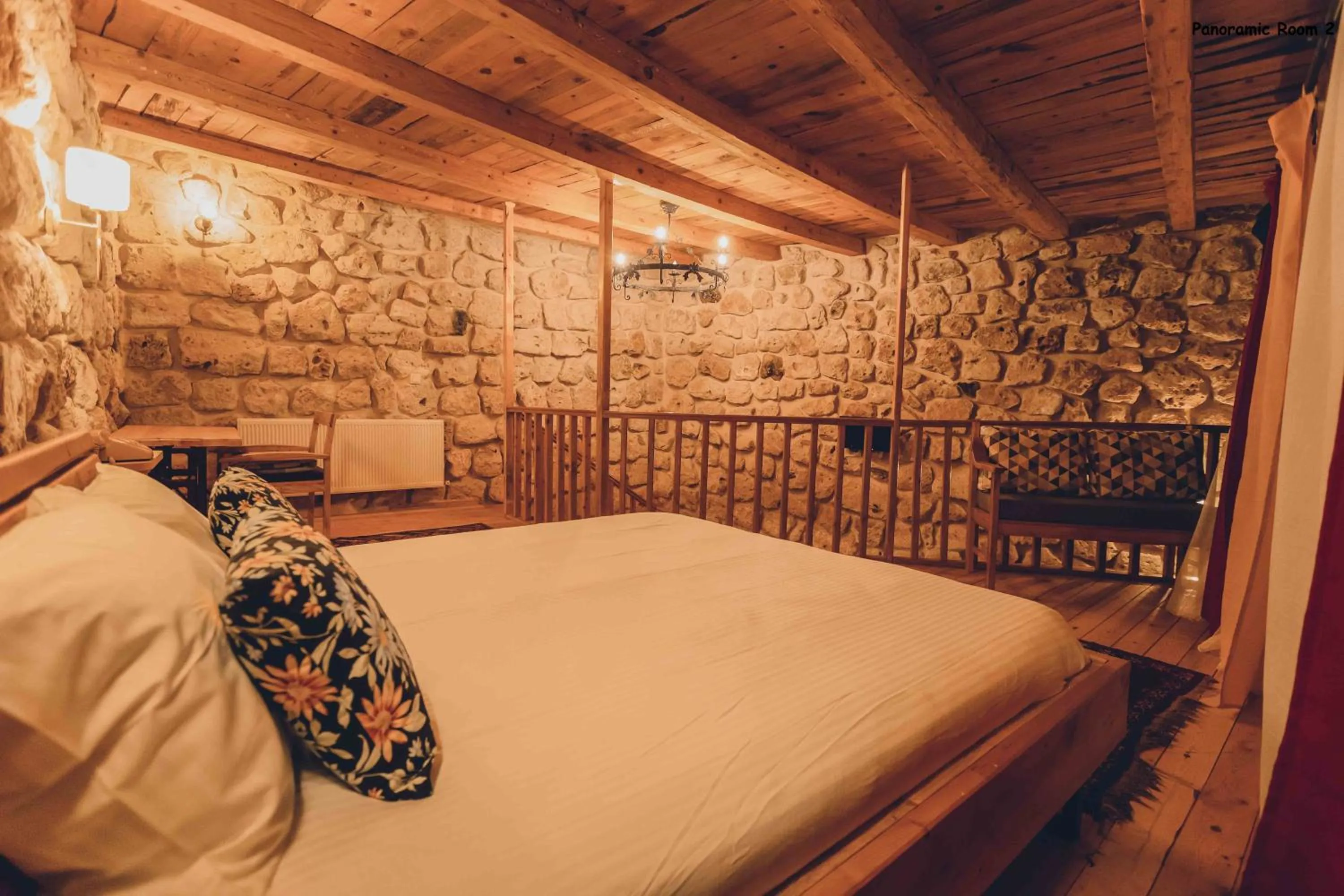 Bed in Pinhan Cave Suites