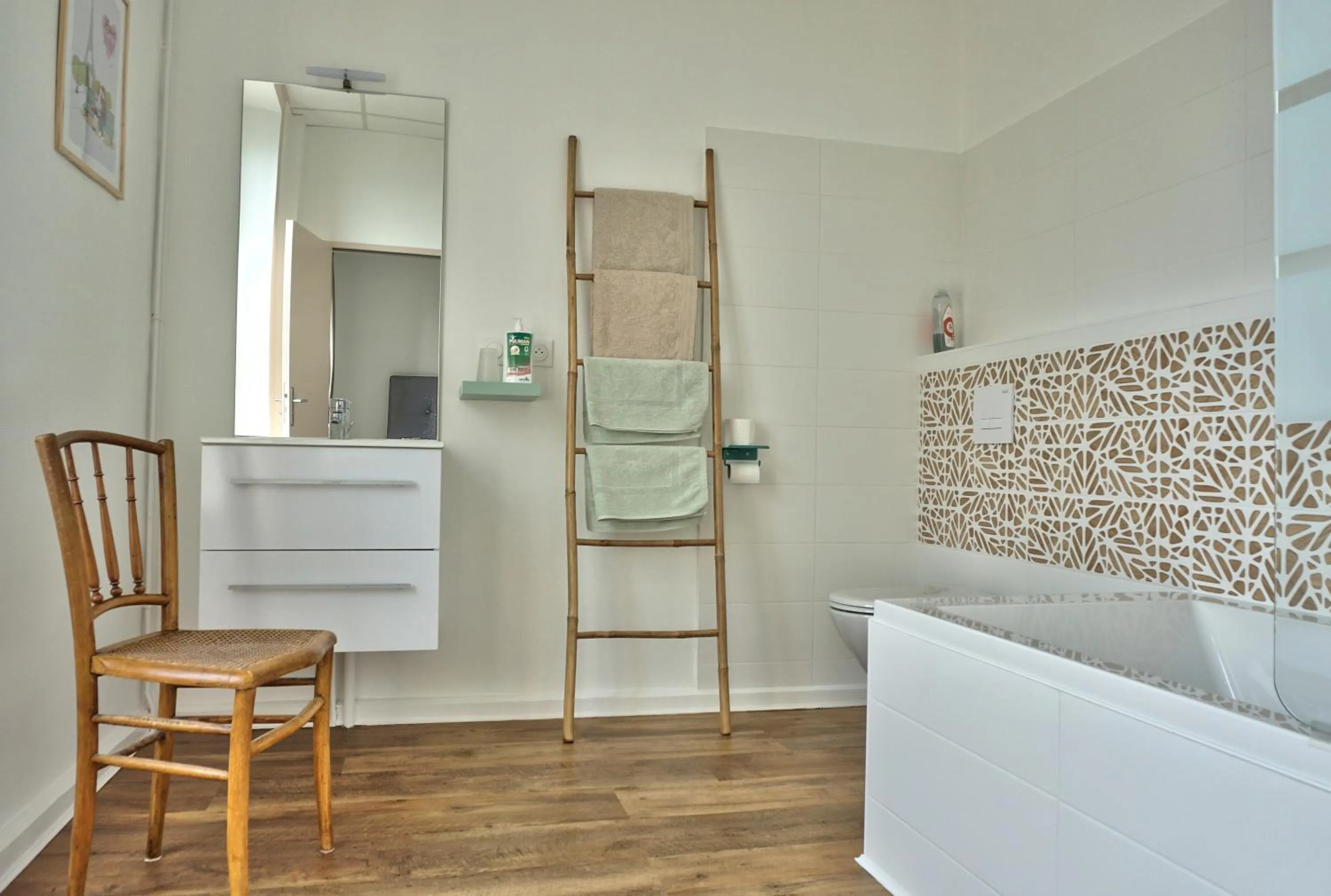 Bathroom in Auberge Ti'gousket