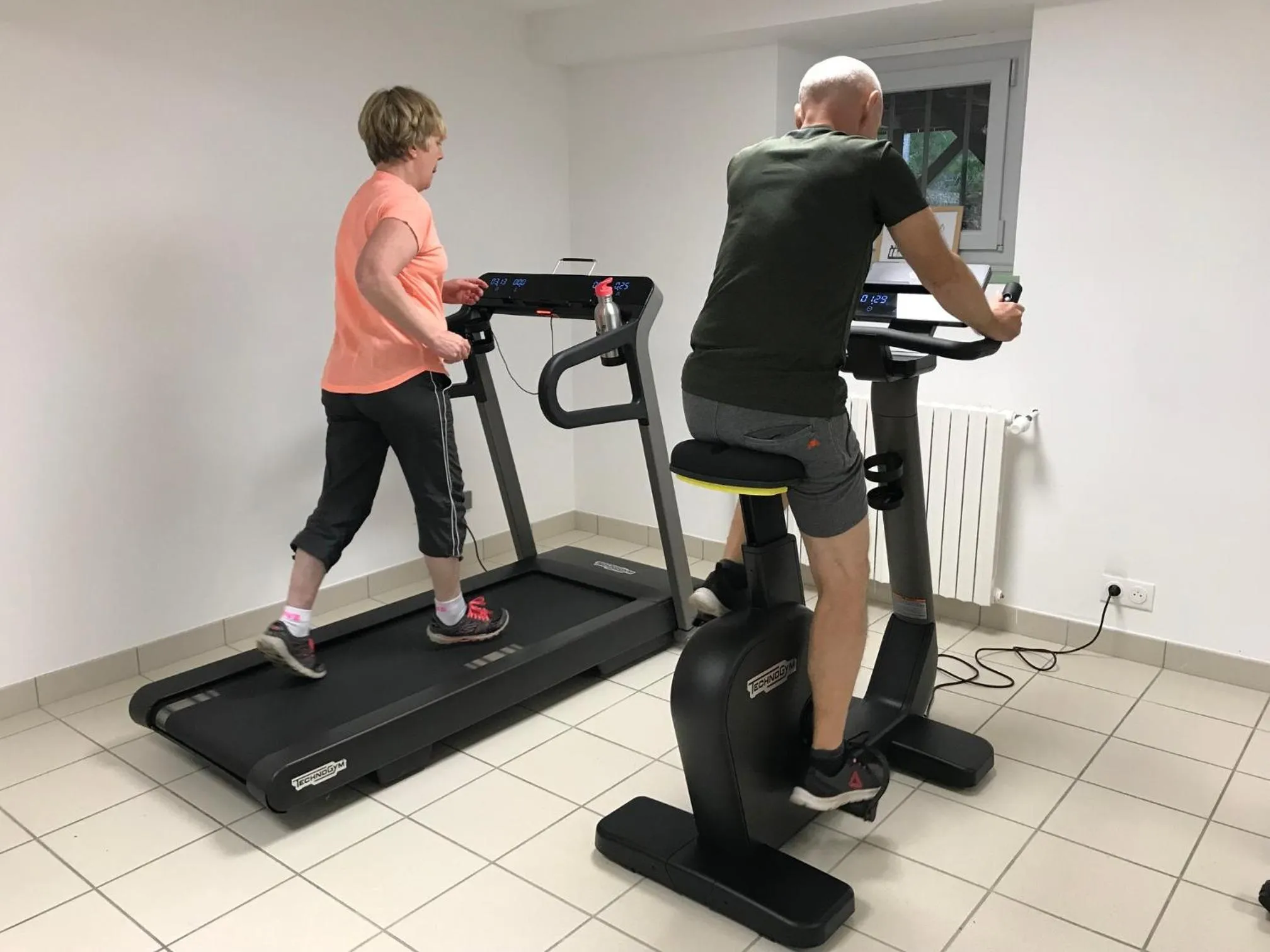 Fitness centre/facilities in Auberge Ti'gousket