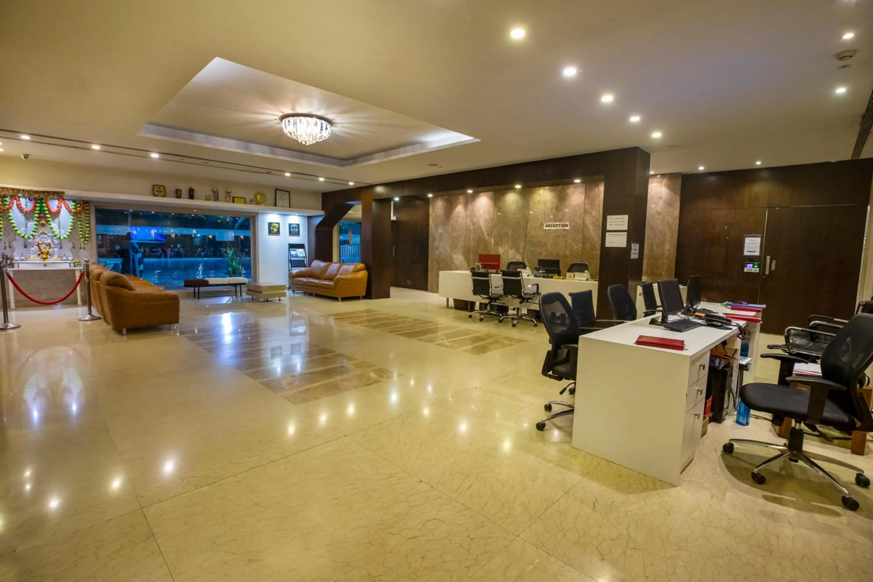 Lobby or reception in The Thane Club