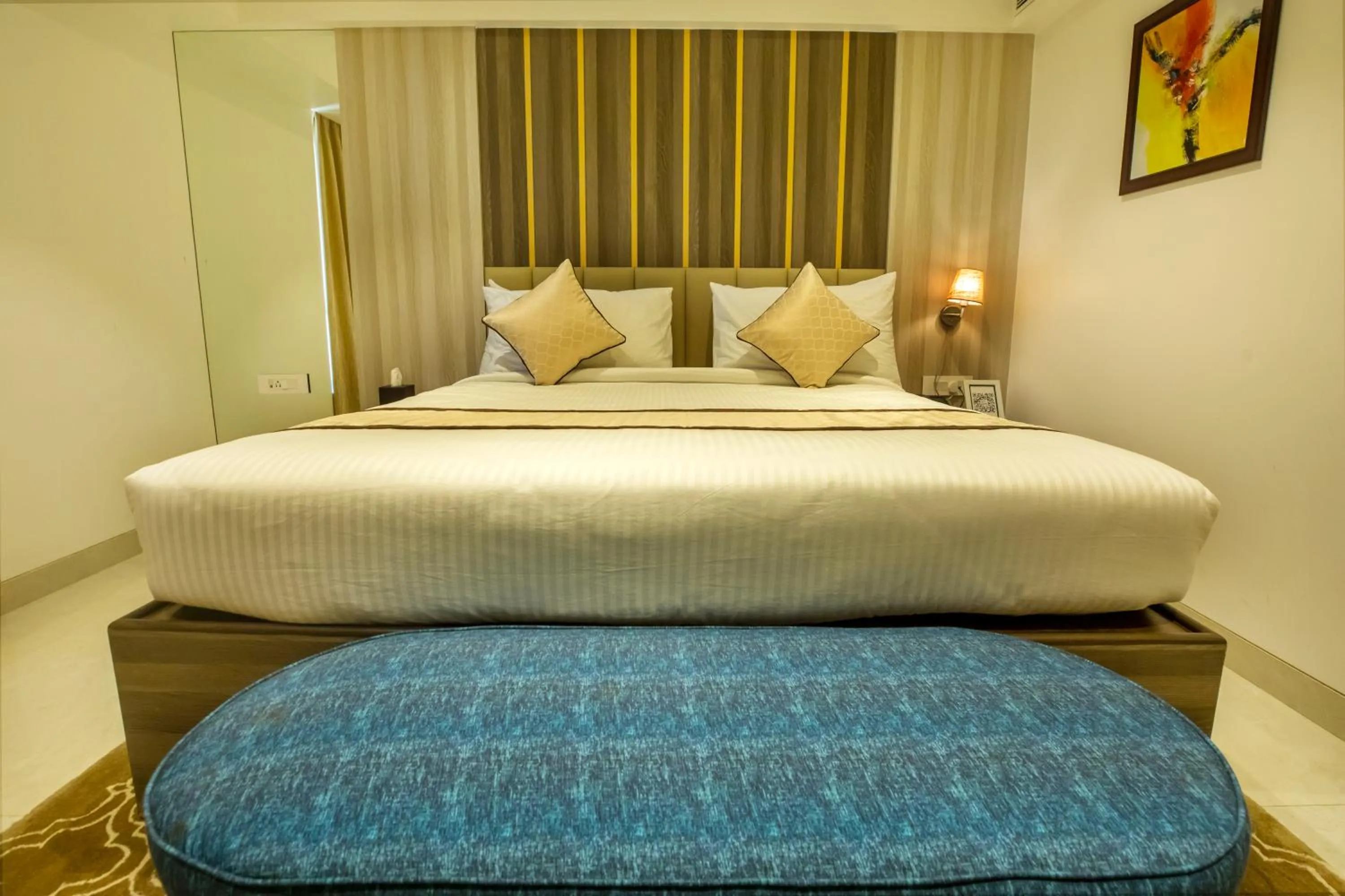 Bed in The Thane Club