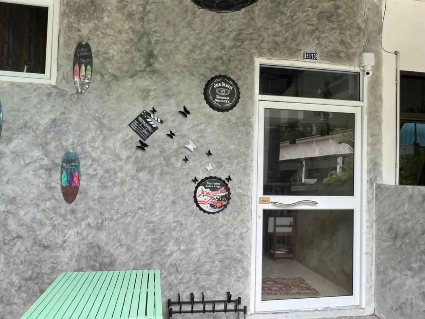 Facade/entrance in Baan Bua Talay