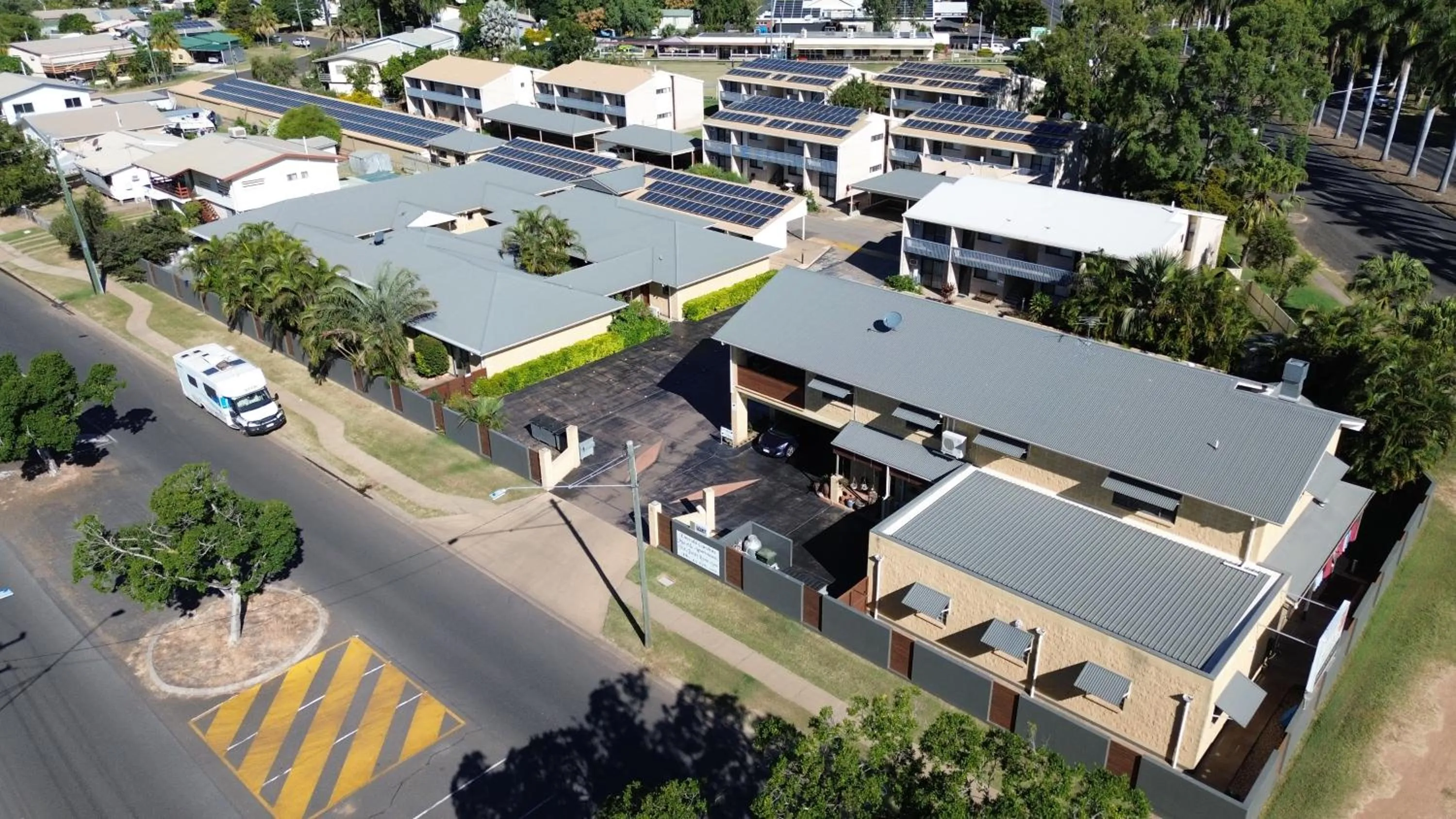 Bird's eye view in Emerald Gardens Motel & Apartments