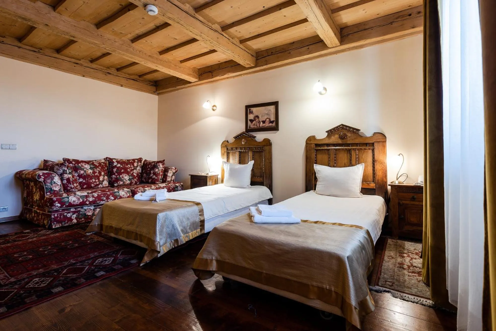 Bed in Hotel Marysin Dwór