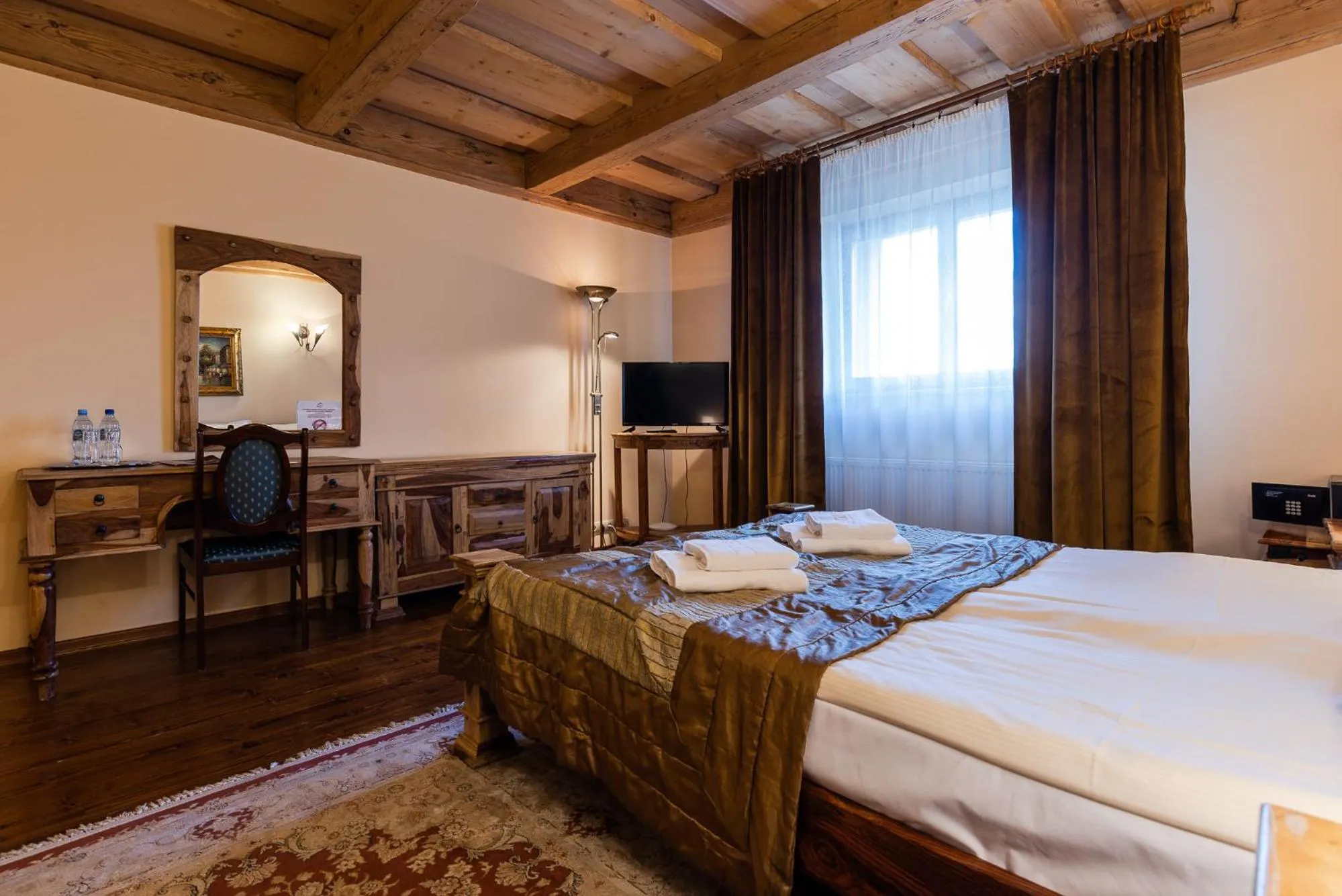 Bed in Hotel Marysin Dwór