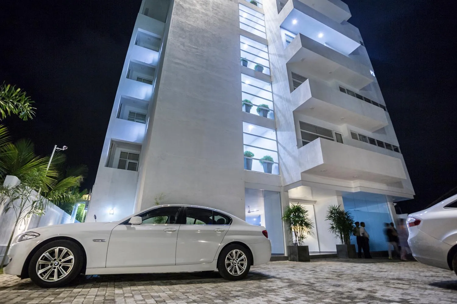 Property building in The Beach Apartments