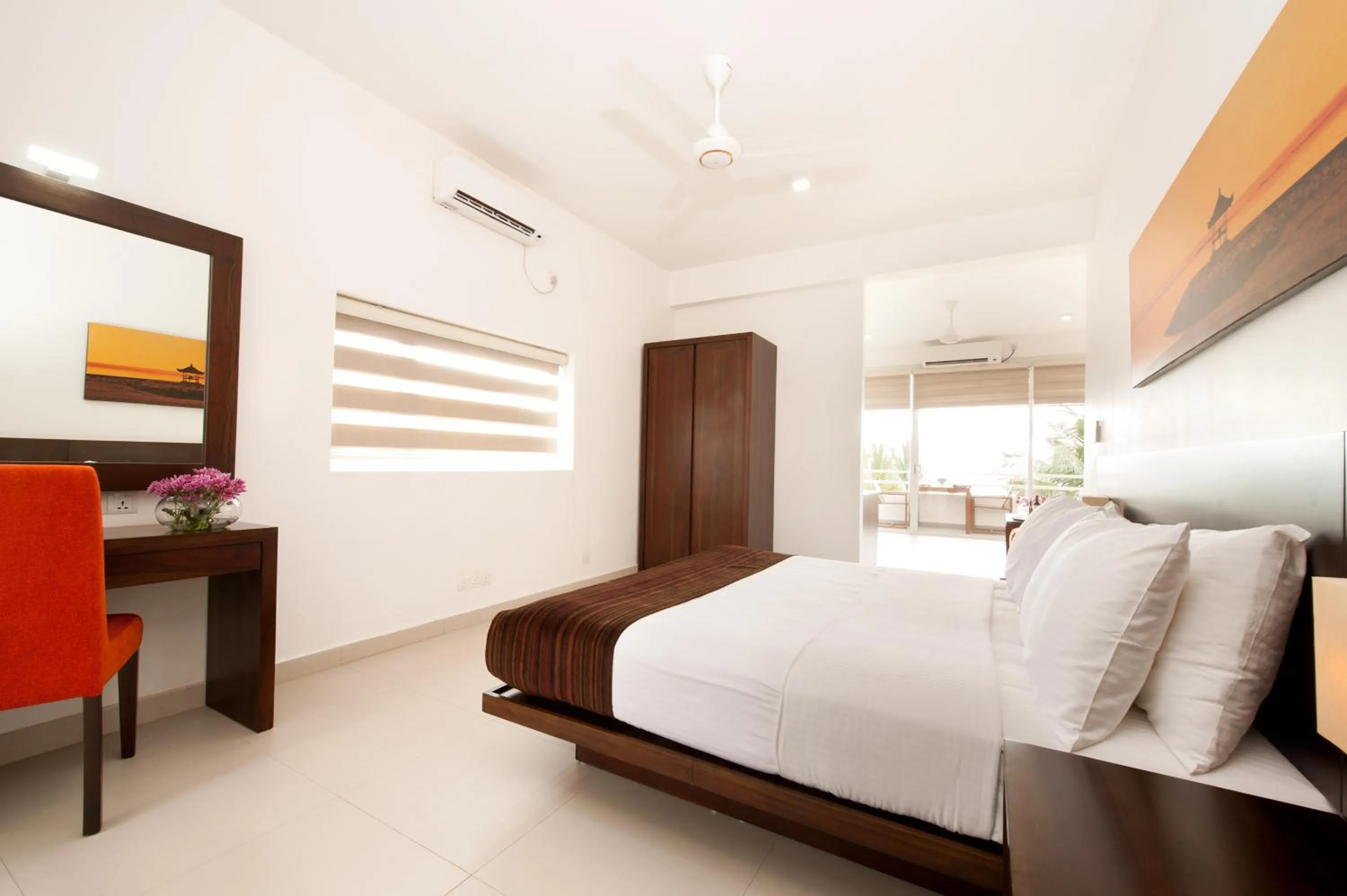 Bedroom, Bed in The Beach Apartments