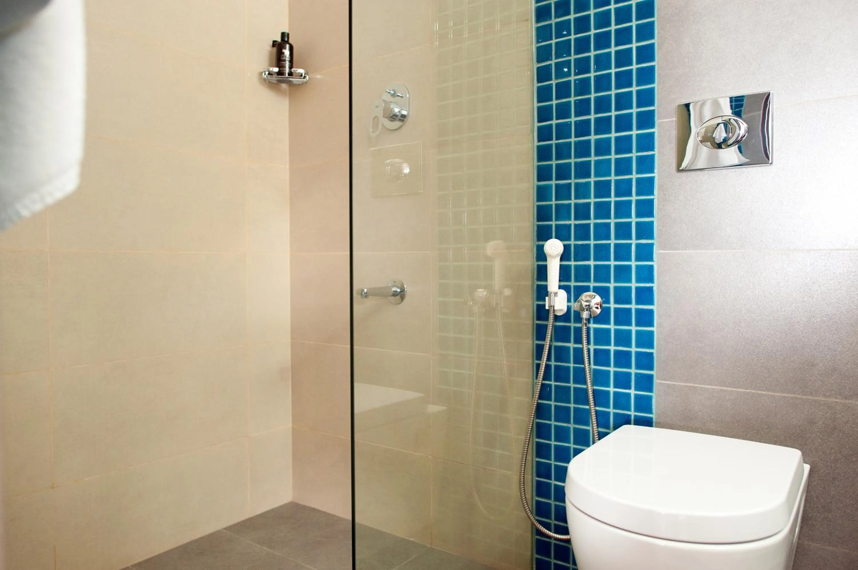 Shower in The Beach Apartments