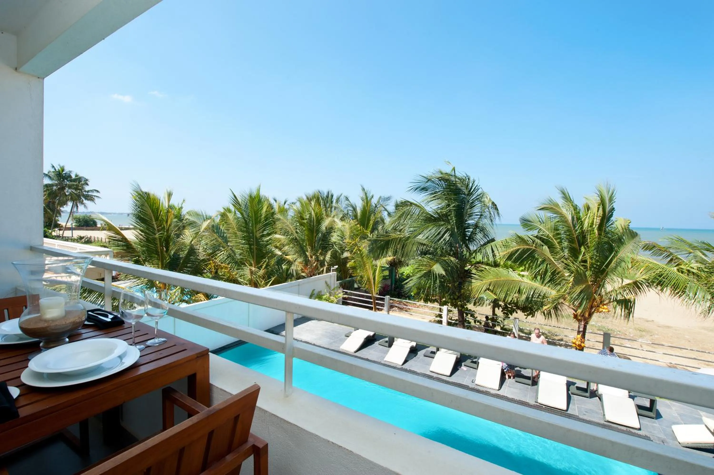 Balcony/Terrace in The Beach Apartments