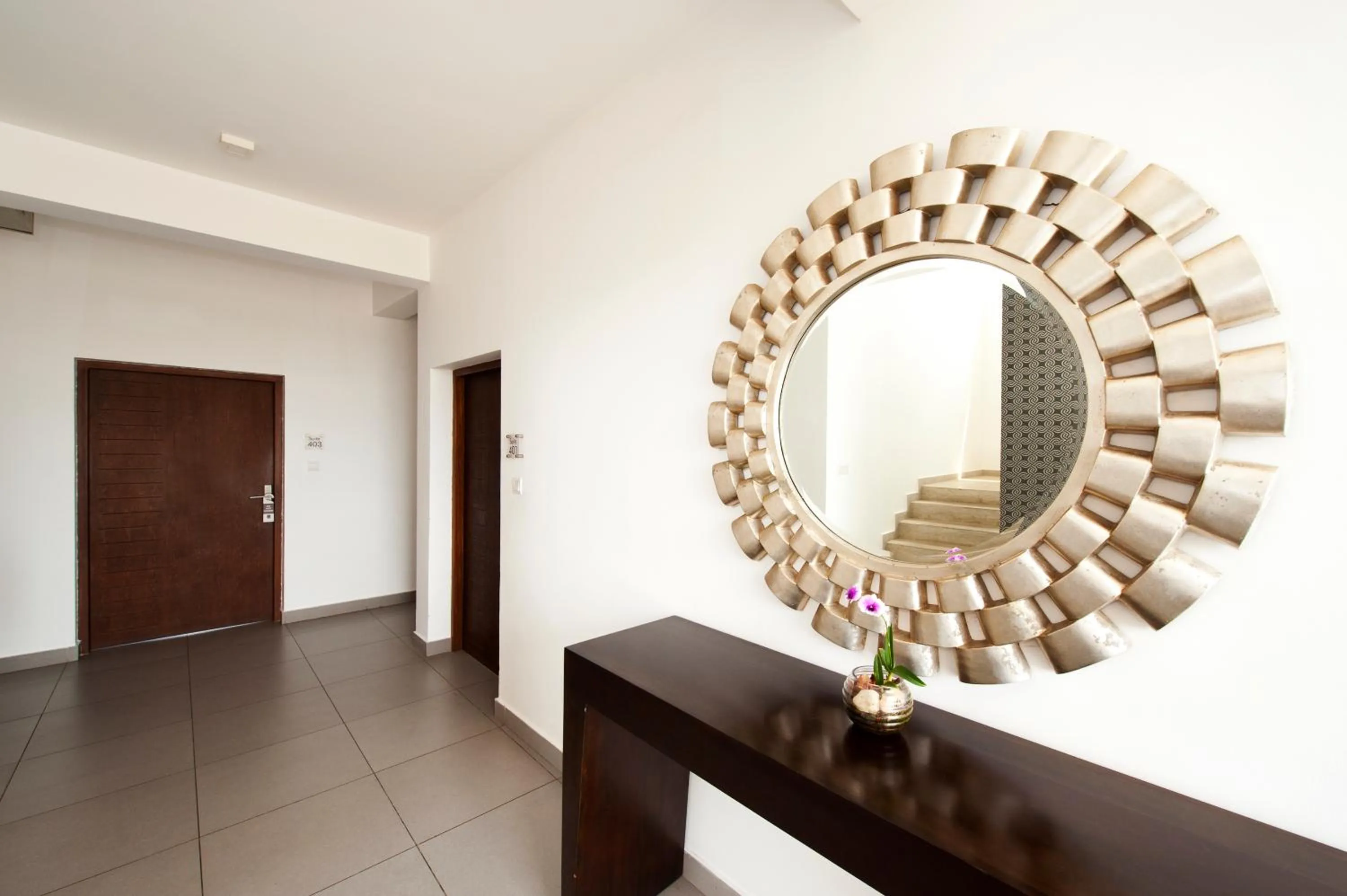 Decorative detail in The Beach Apartments