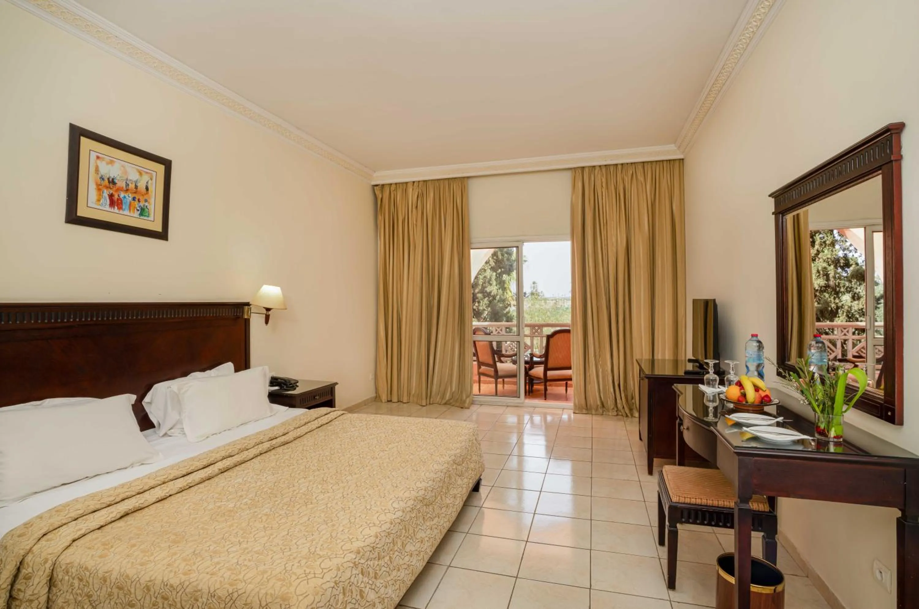 Bed in Grand Mogador Agdal & Spa